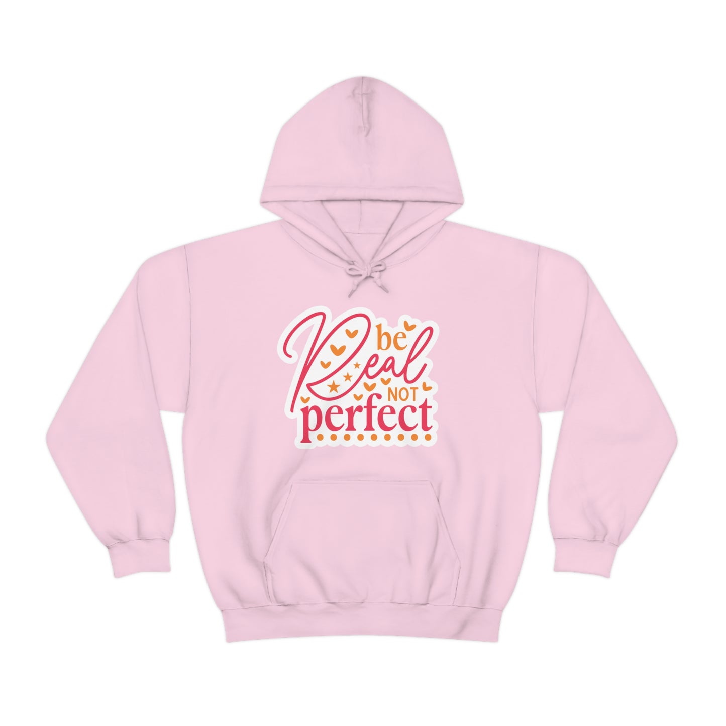 Real Not Perfect Positivity - Hooded Sweatshirt for Women