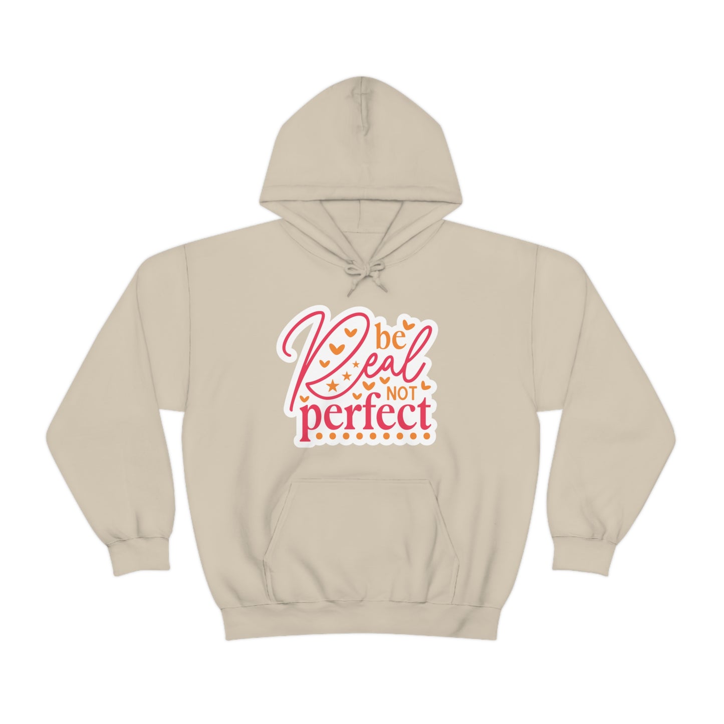 Real Not Perfect Positivity - Hooded Sweatshirt for Women