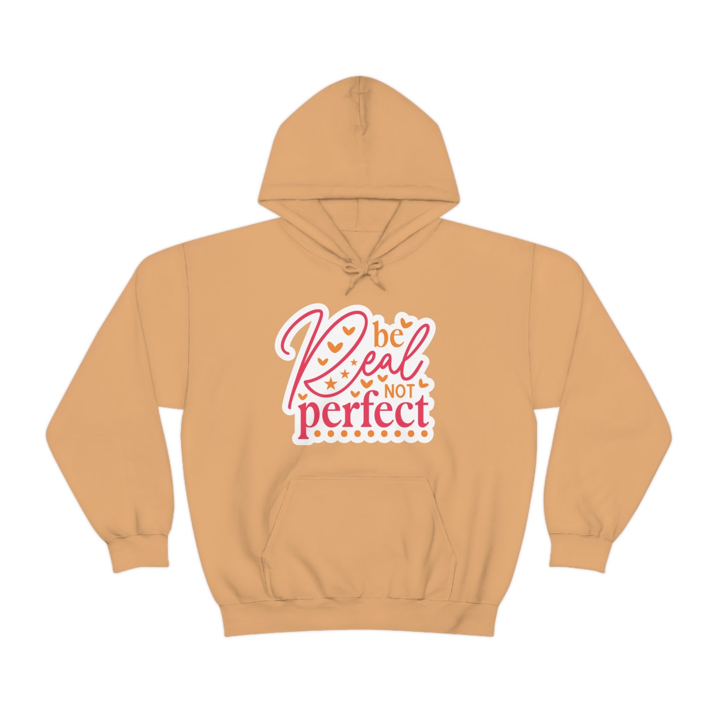 Real Not Perfect Positivity - Hooded Sweatshirt for Women