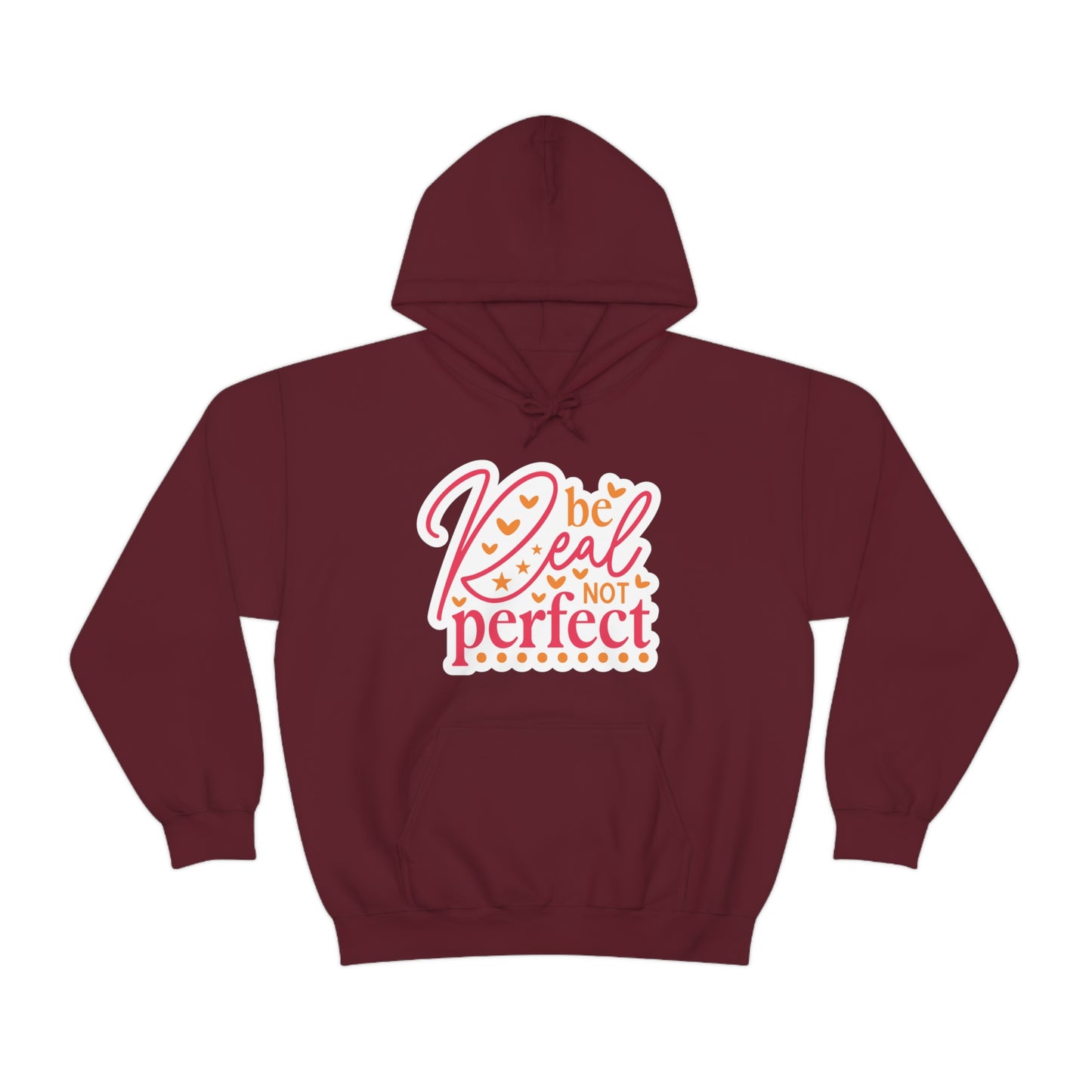 Real Not Perfect Positivity - Hooded Sweatshirt for Women