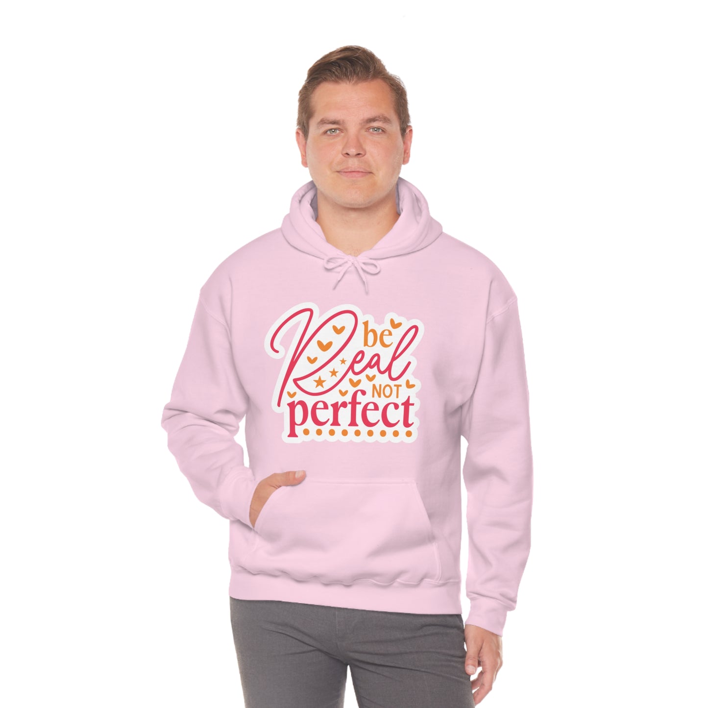 Real Not Perfect Positivity - Hooded Sweatshirt for Women