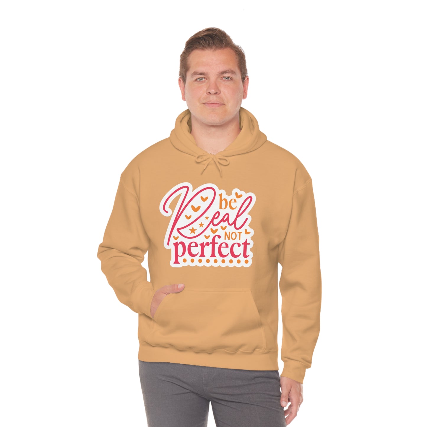 Real Not Perfect Positivity - Hooded Sweatshirt for Women