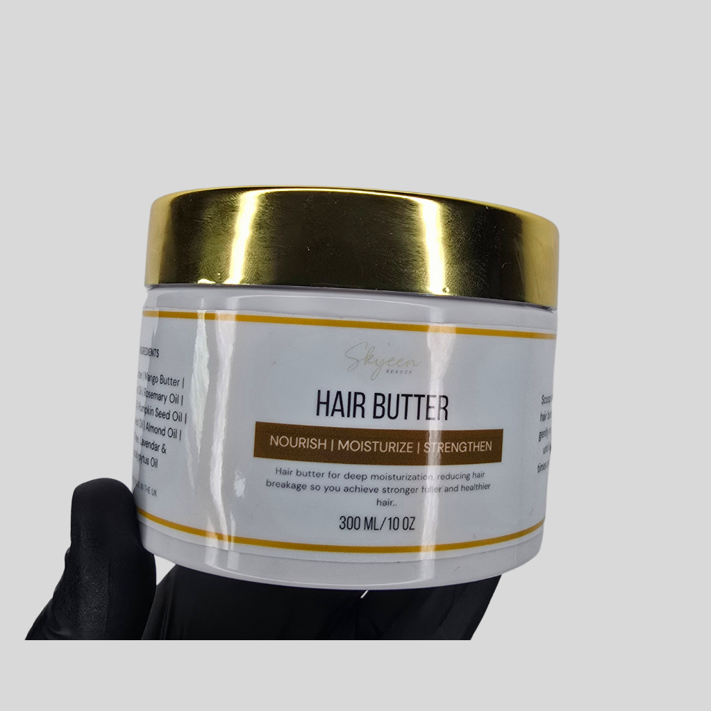 Whipped Hair Butter for Fuller Healthy Hair 300g + FREE Massage Brush - Skyeen Beauty