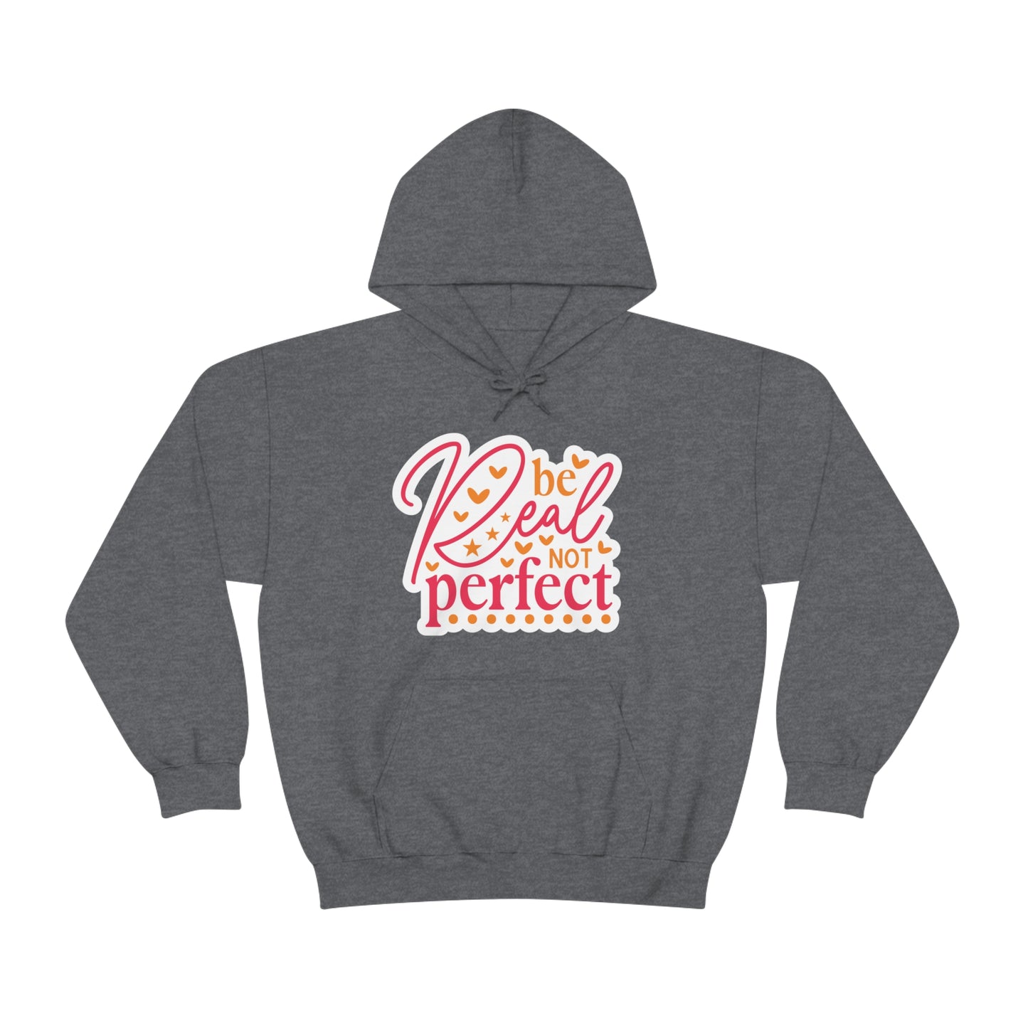 Real Not Perfect Positivity - Hooded Sweatshirt for Women