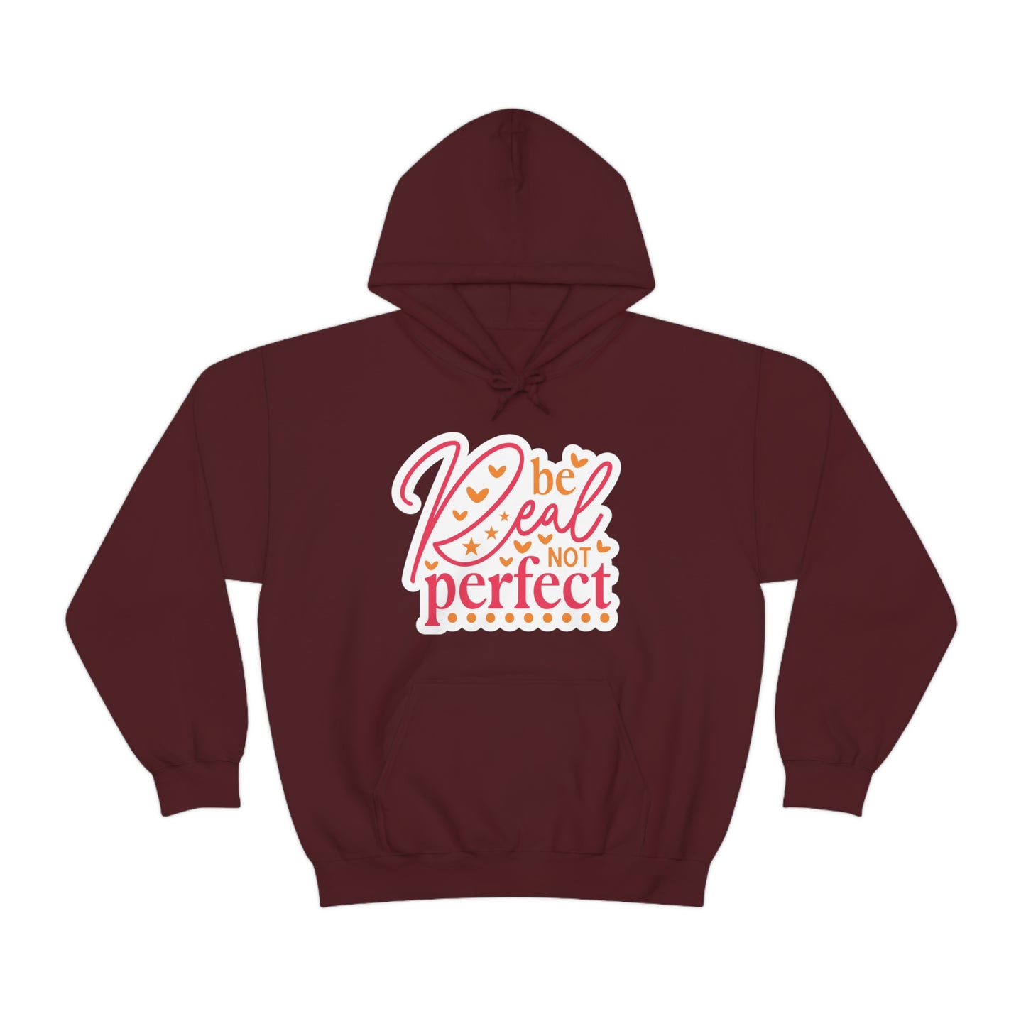 Real Not Perfect Positivity - Hooded Sweatshirt for Women