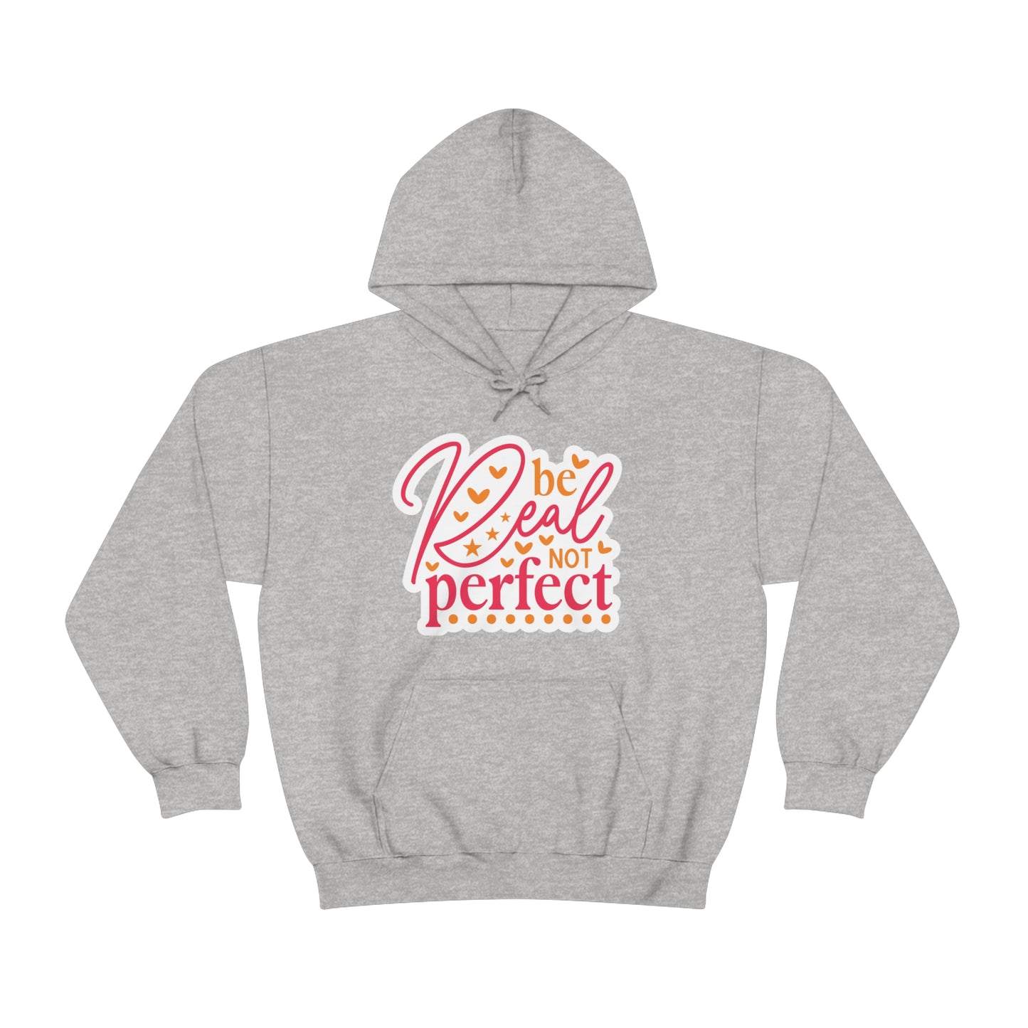 Real Not Perfect Positivity - Hooded Sweatshirt for Women