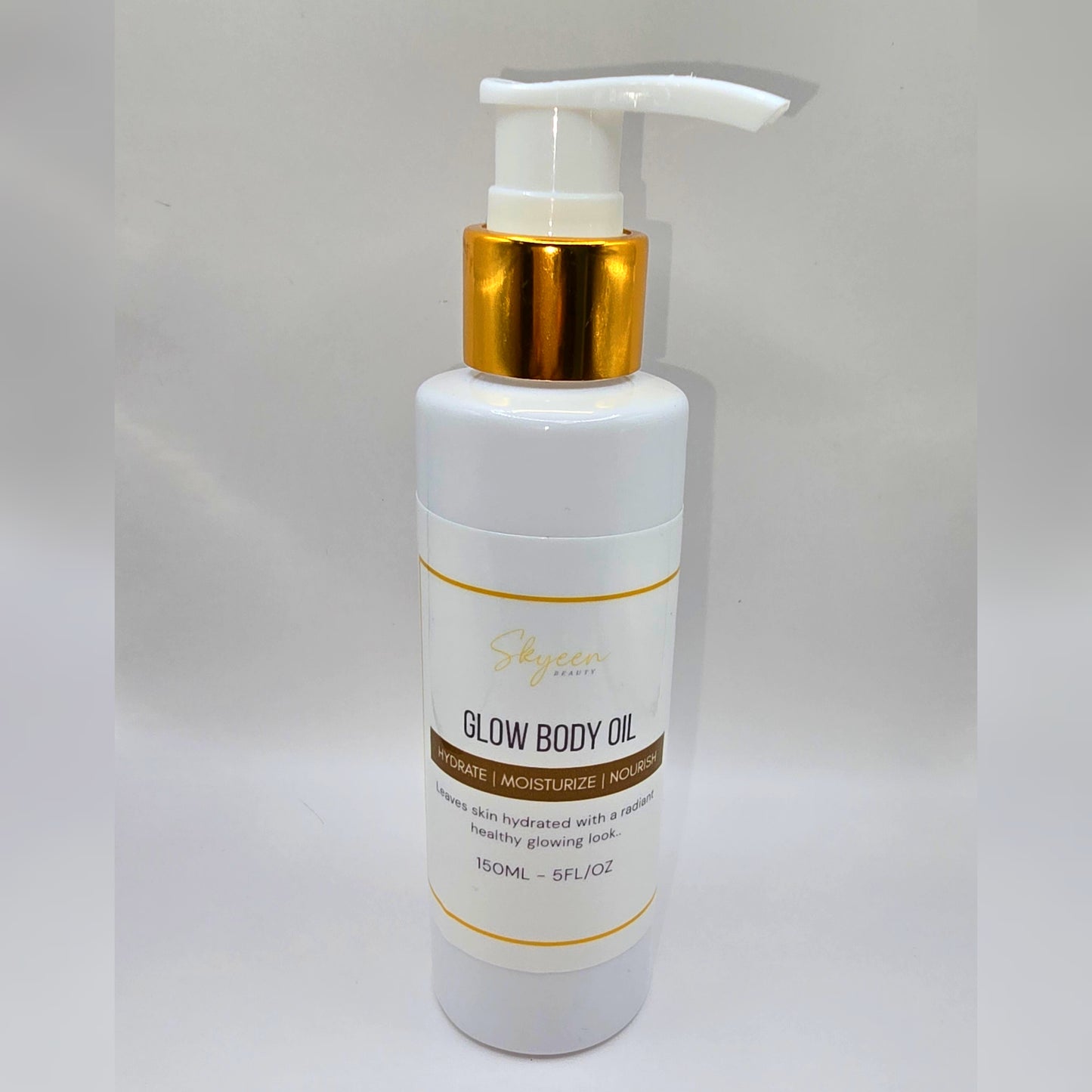 Glow Body Oil Natural Hydrating & Nourishing Body Oil - 150 ml - Skyeen Beauty