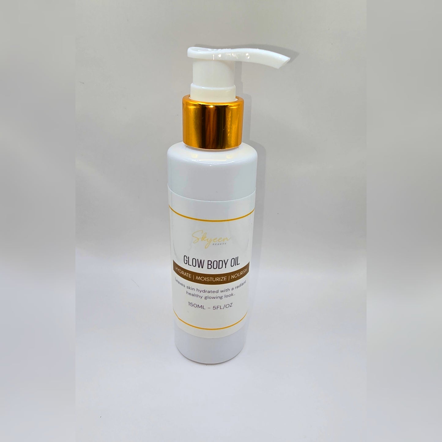 Glow Body Oil Natural Hydrating & Nourishing Body Oil - 150 ml - Skyeen Beauty