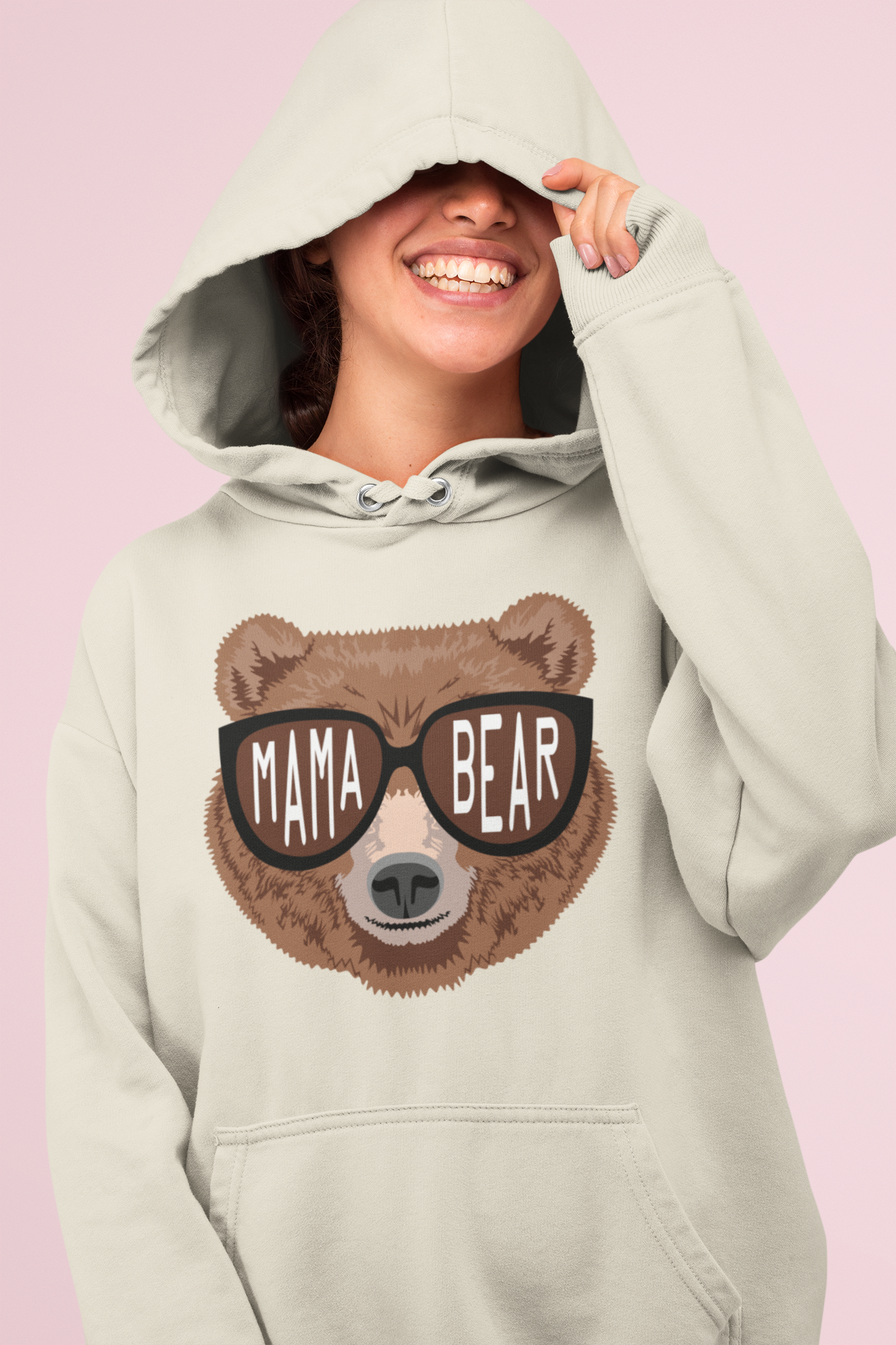 Mama Bear Sweatshirt Hoodie for Women
