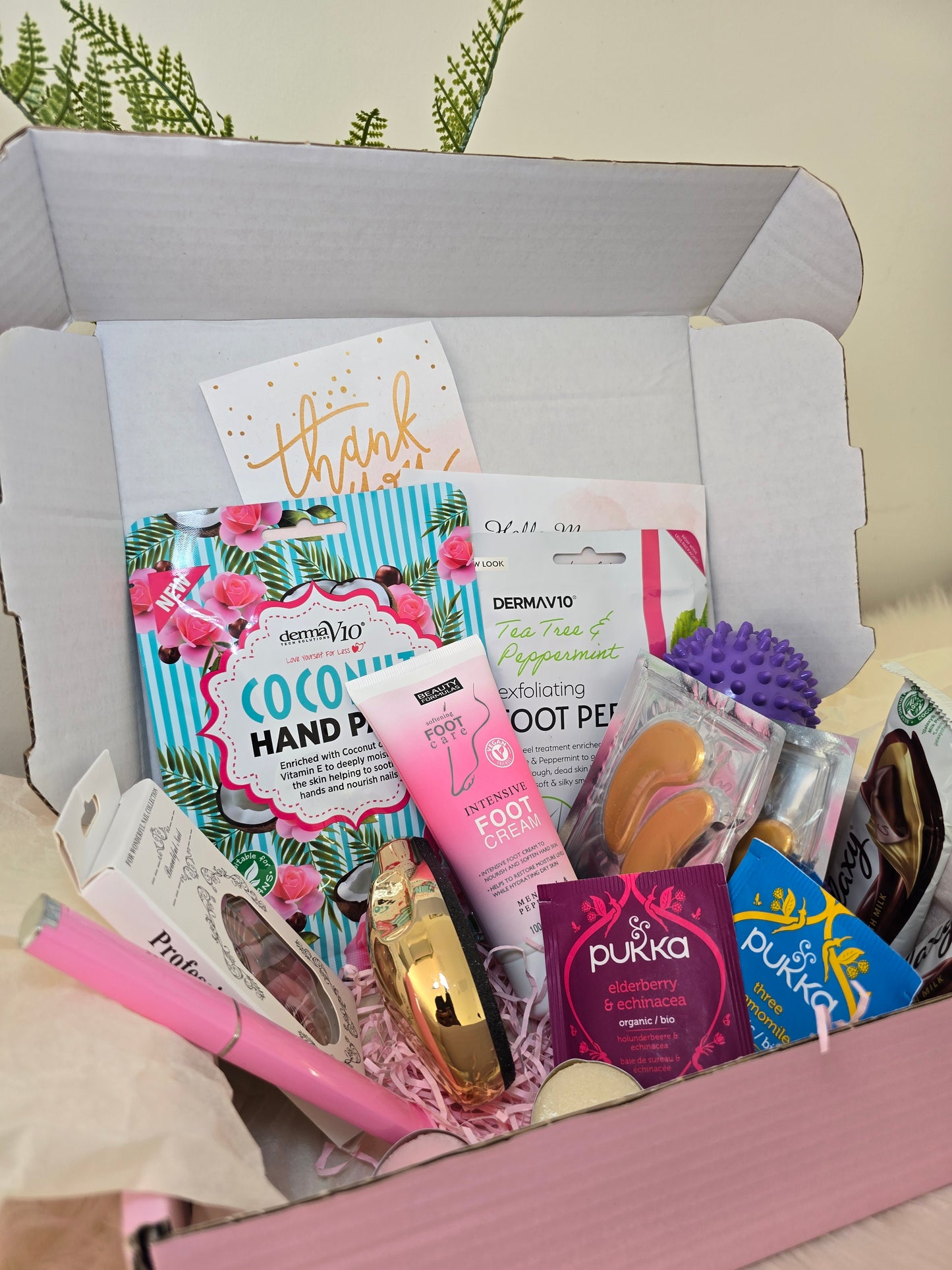Mani Pedi Pamper Self Care Box
