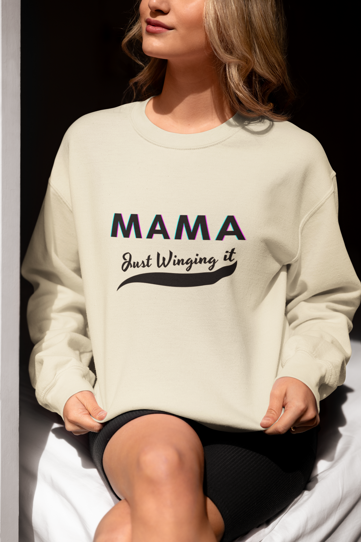 Mama Winging It Sweatshirt for Women