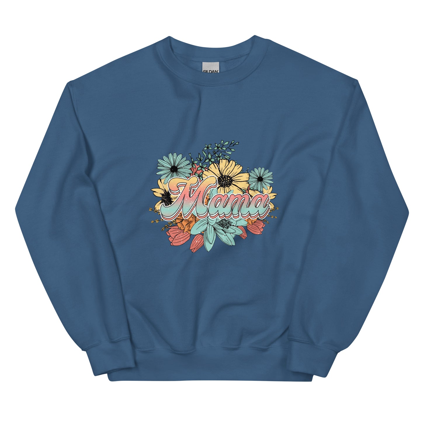Mama Floral - Sweatshirt for Women
