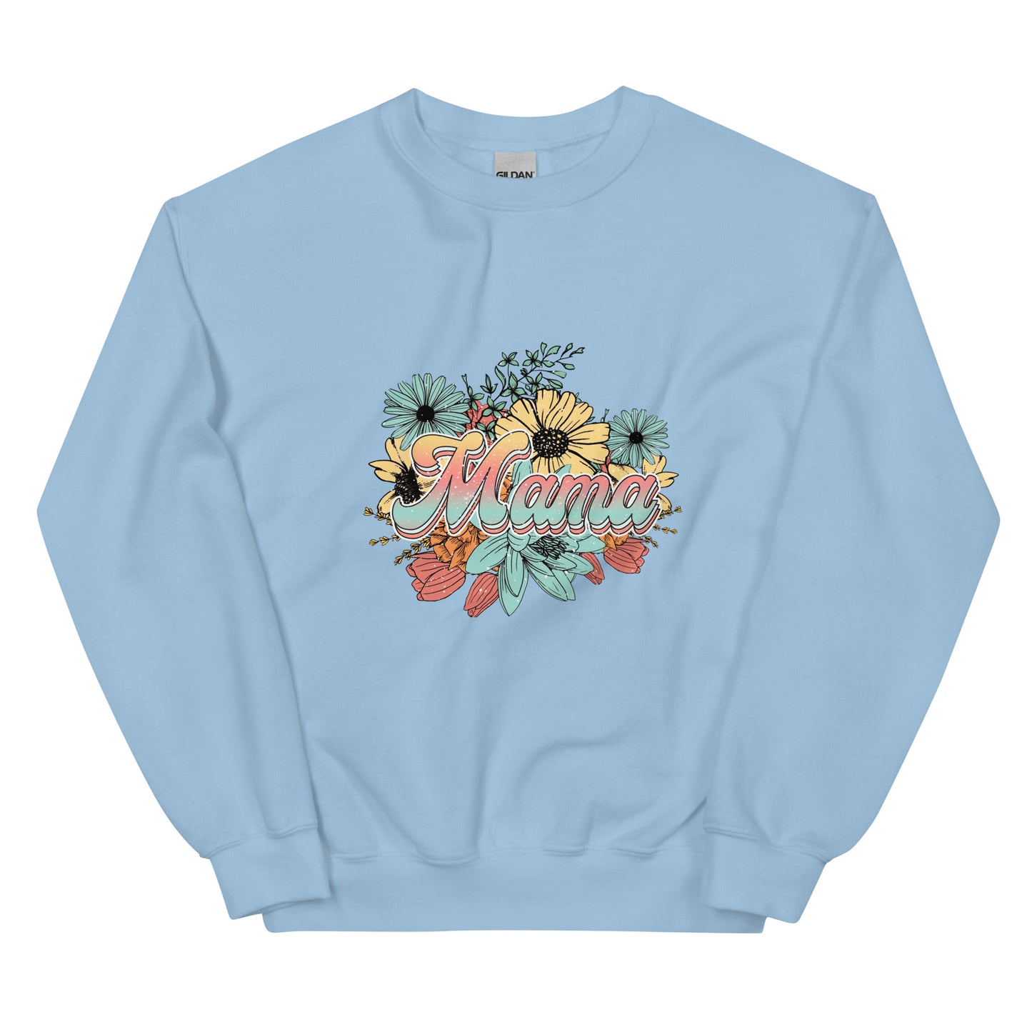 Mama Floral - Sweatshirt for Women