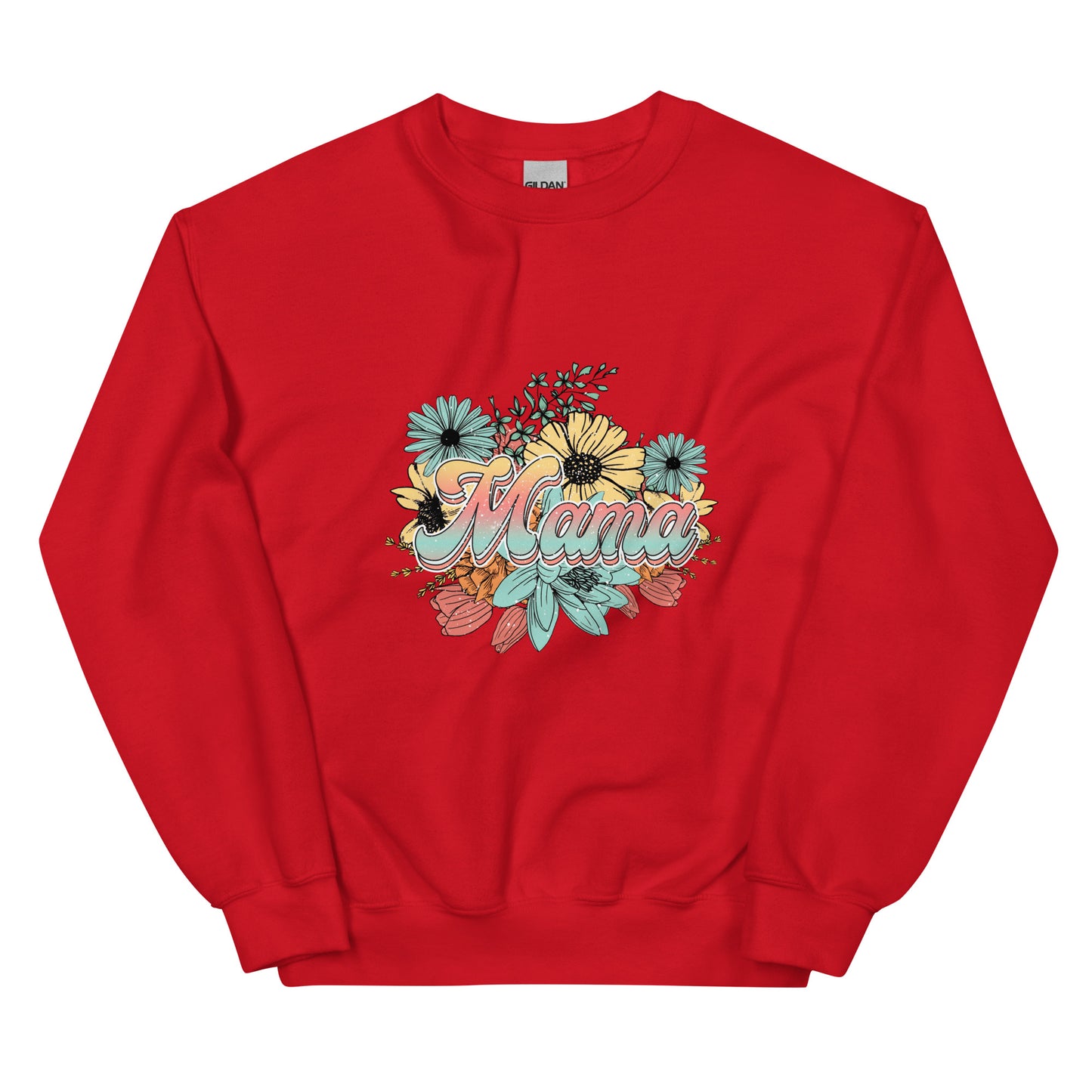 Mama Floral - Sweatshirt for Women