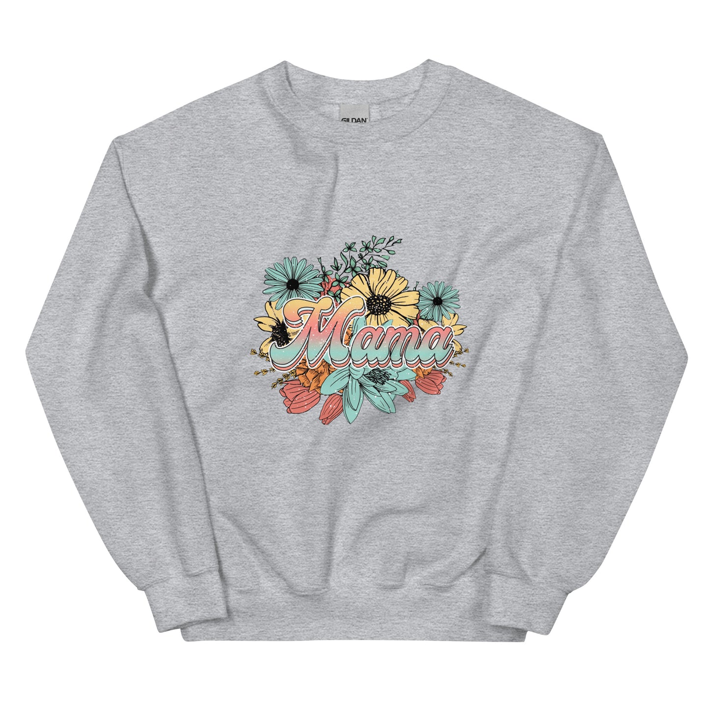 Mama Floral - Sweatshirt for Women