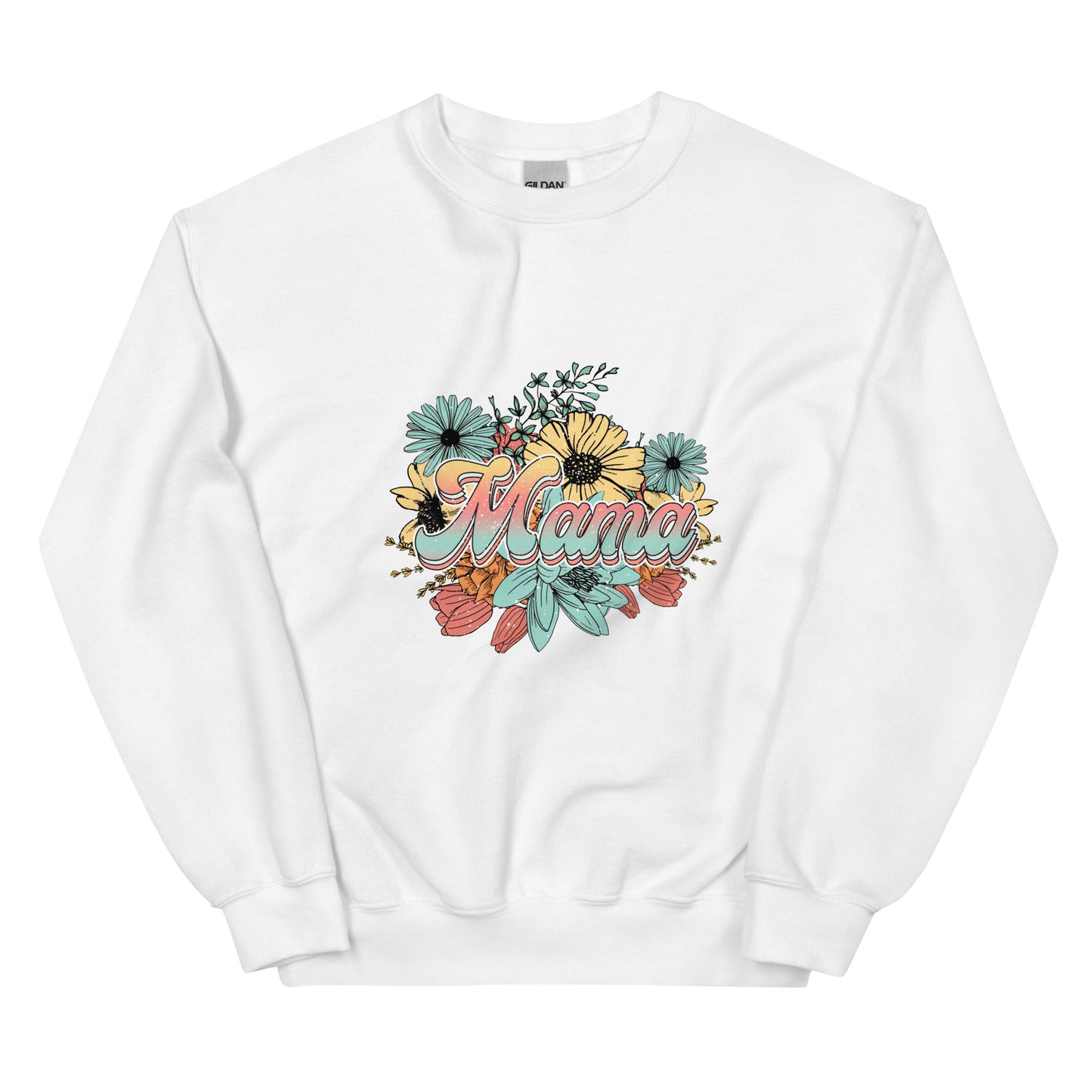 Mama Floral - Sweatshirt for Women