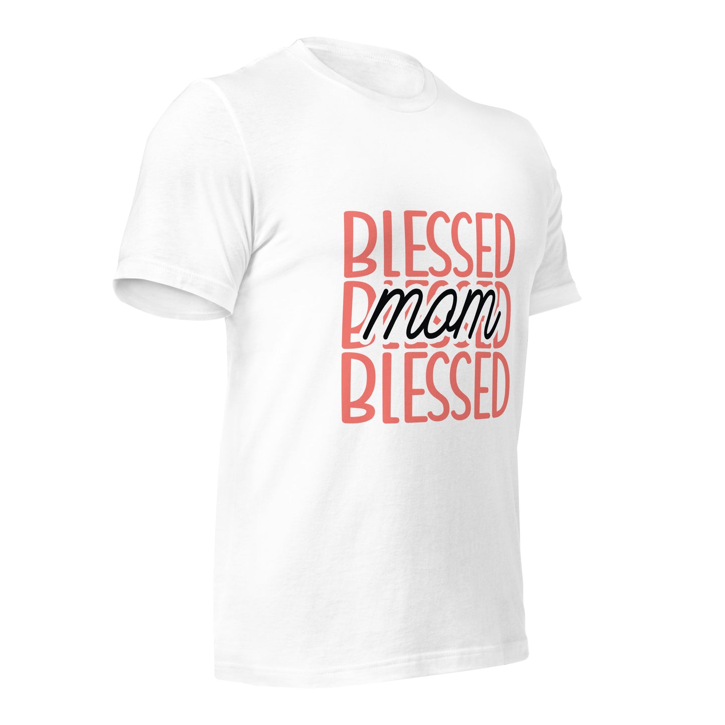 Blessed Mom - Soft Organic Cotton Tshirt for Women