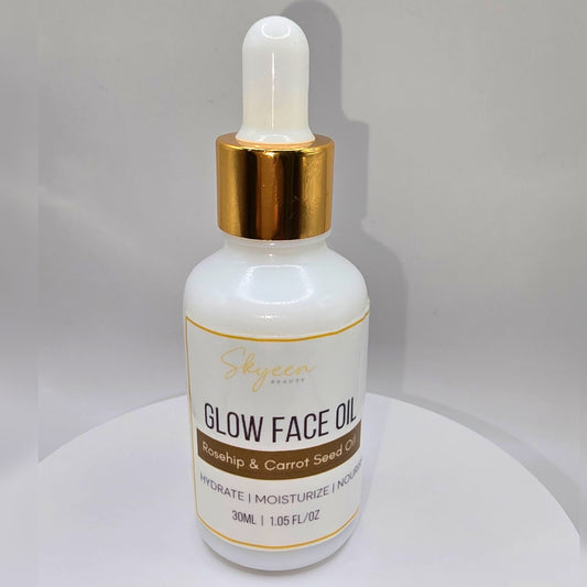 Glow Face Oil for Hydrating Glowing Skin - 30ml  - Skyeen Beauty