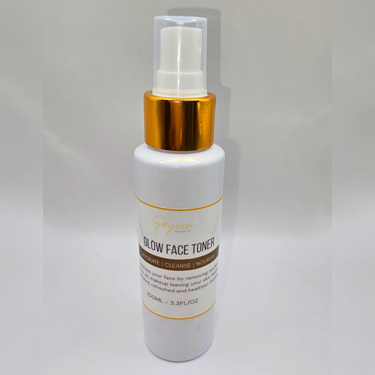 Glow Face Toner Natural Facial Cleanser 100ml - Skyeen Beauty