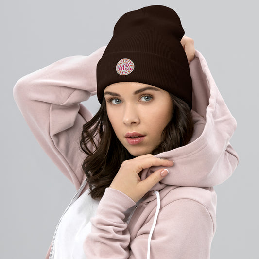 Positive Vibes Beanie for Women