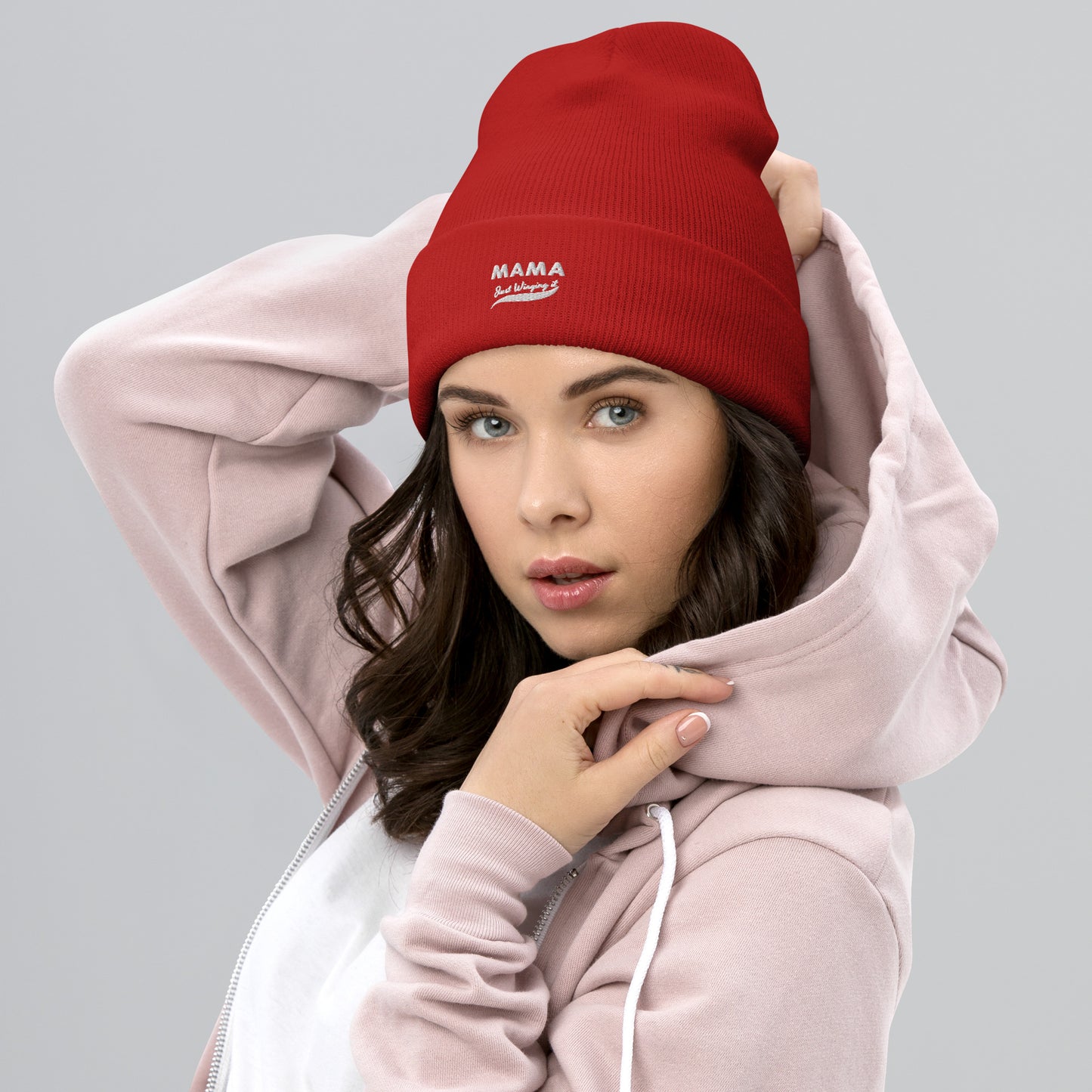 Mama Winging it Beanie for Women