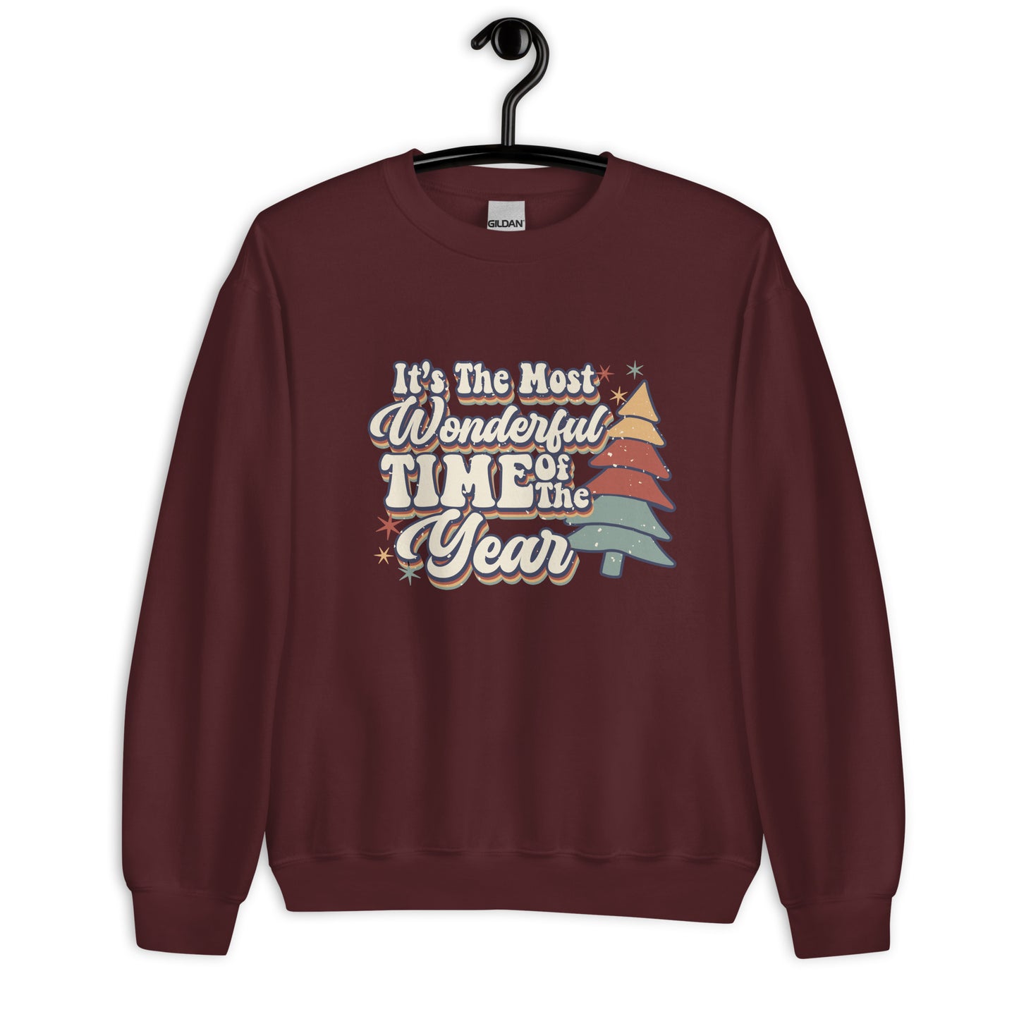 Christmas Sweatshirt for Women - Wonderful Time of the Year