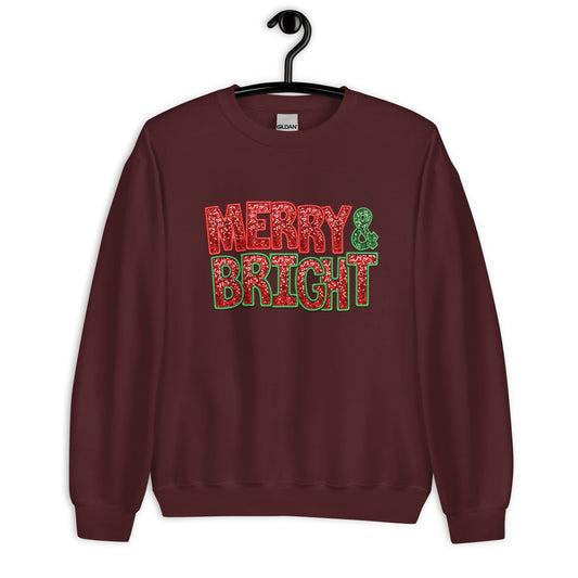 Merry Christmas Sweatshirt for Women