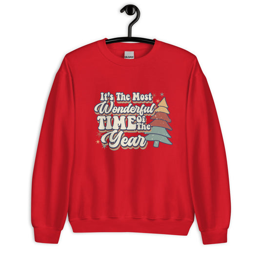 Christmas Sweatshirt for Women - Wonderful Time of the Year