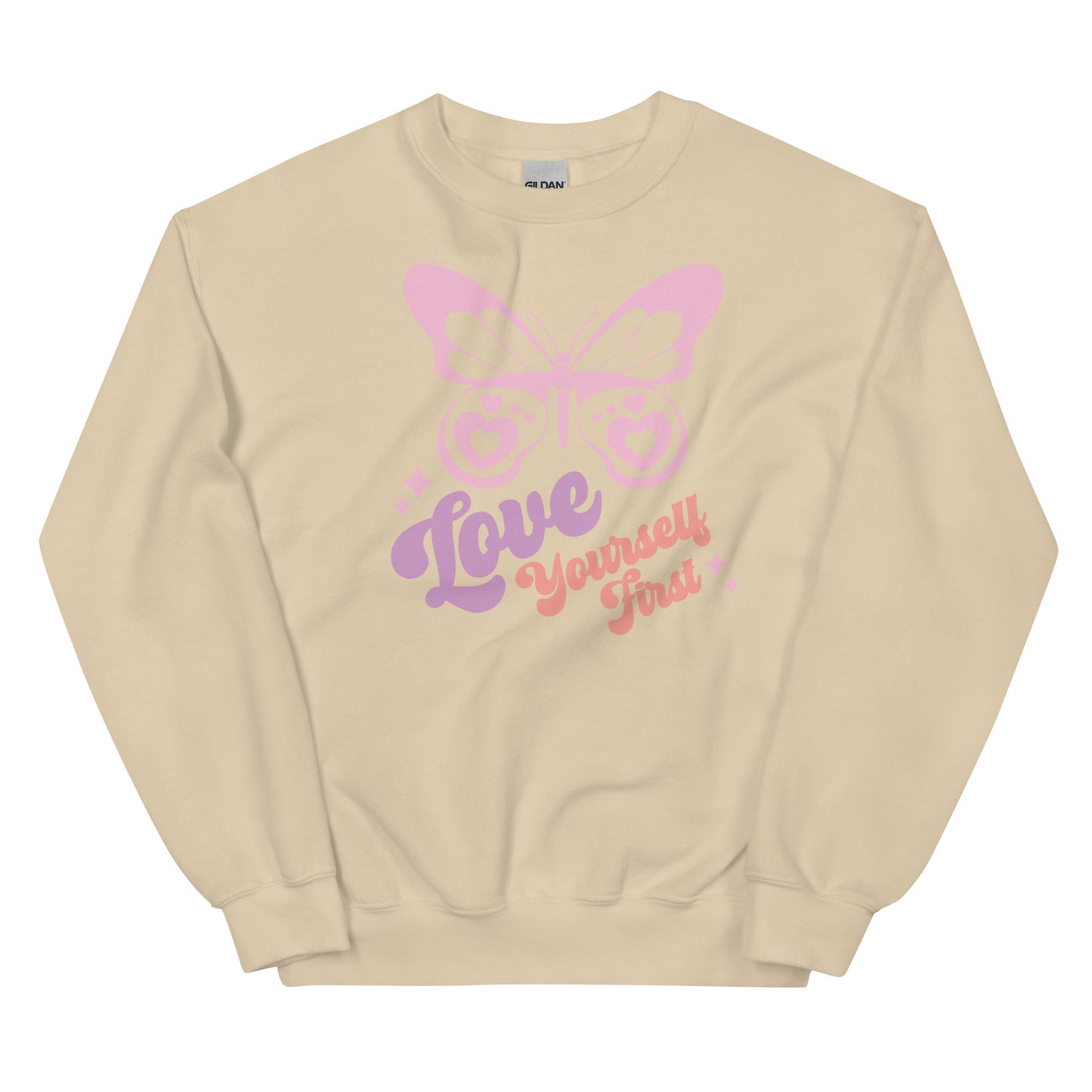 Love Yourself First Sweatshirt for Women