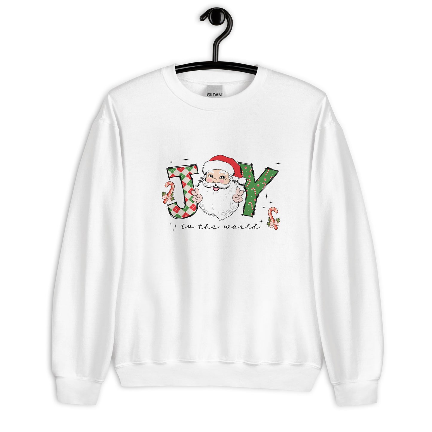 Joy to the World Christmas Sweatshirt for Women