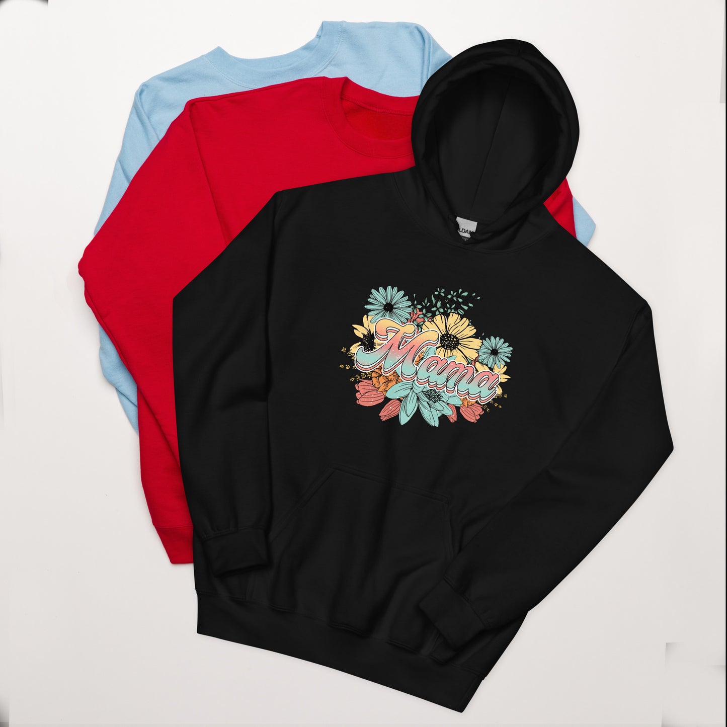 Mama Floral - Hoodies for Women