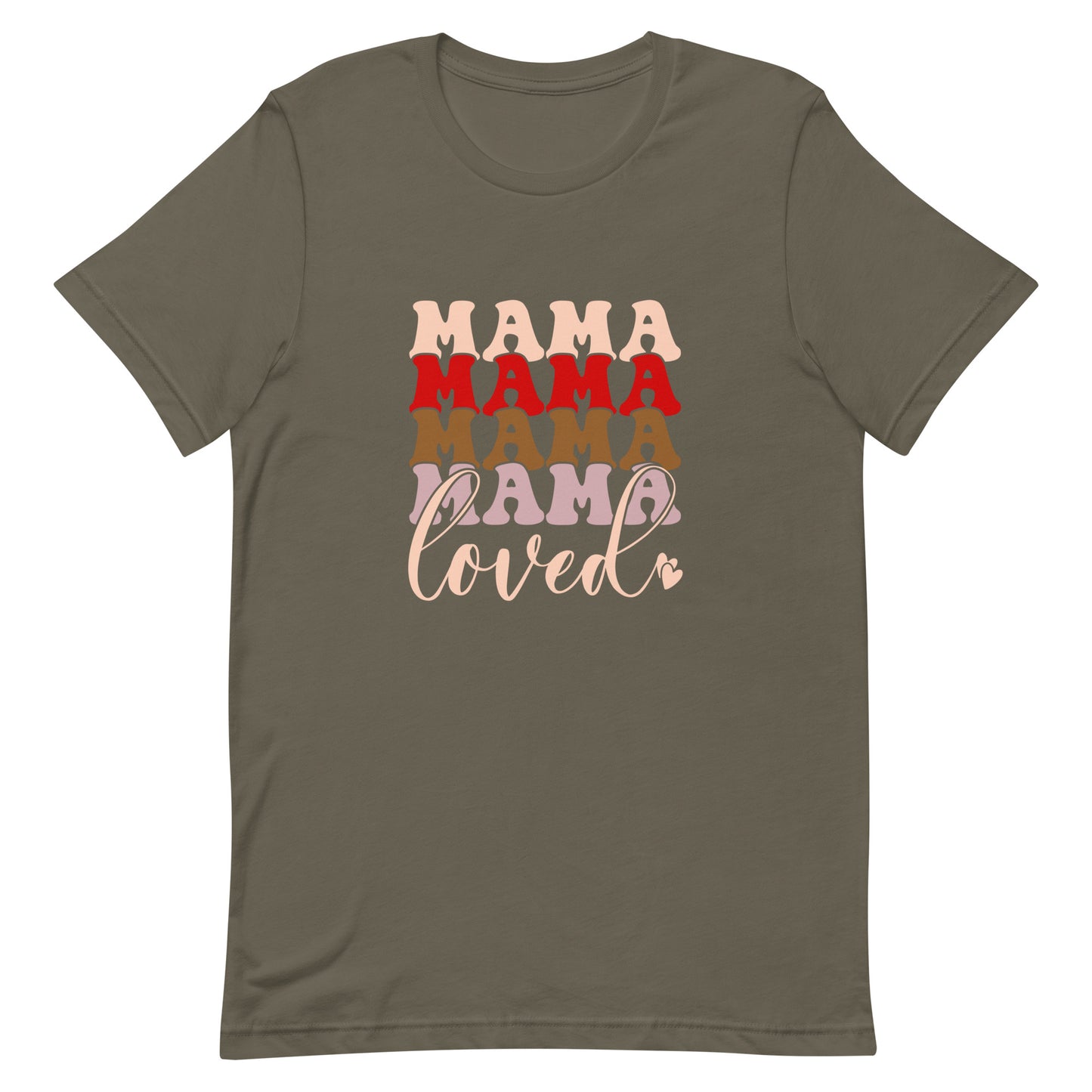 Mama Loved Summer Tshirt for Women