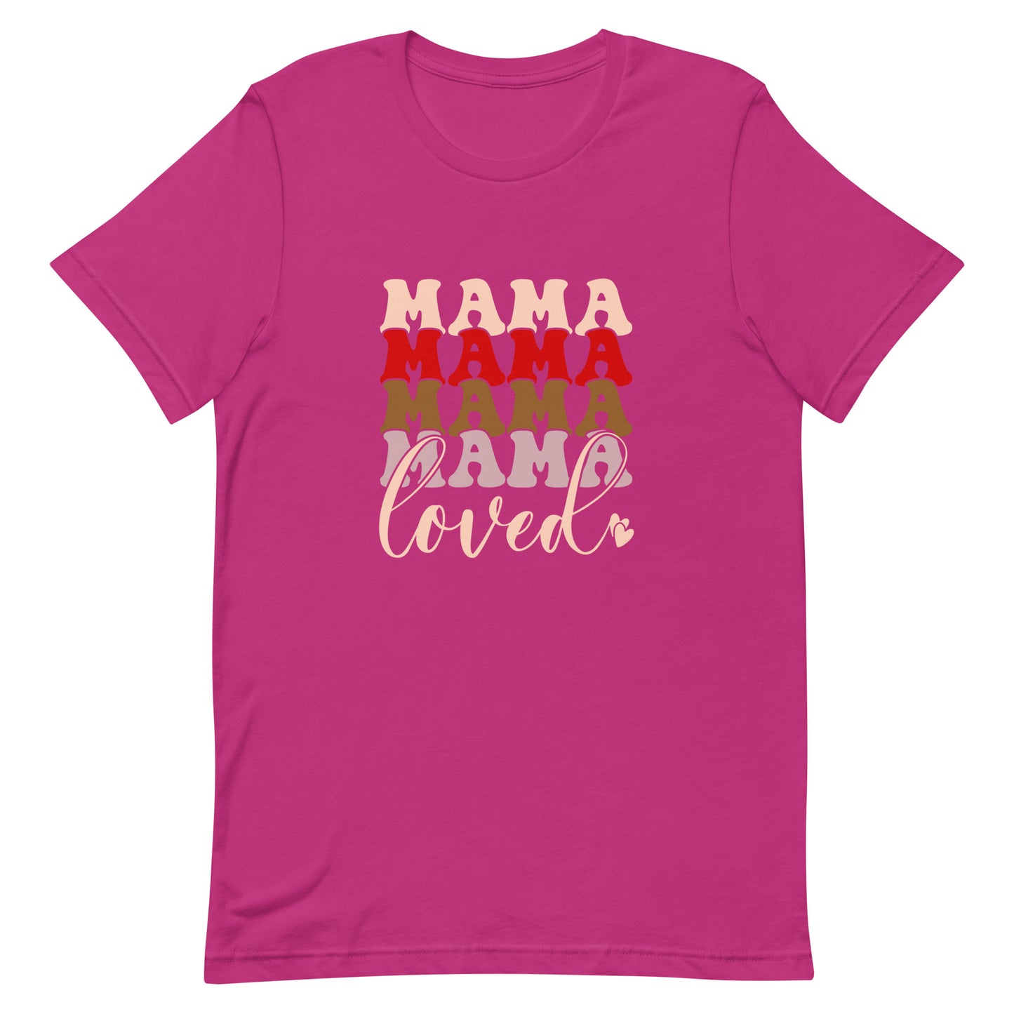 Mama Loved Summer Tshirt for Women