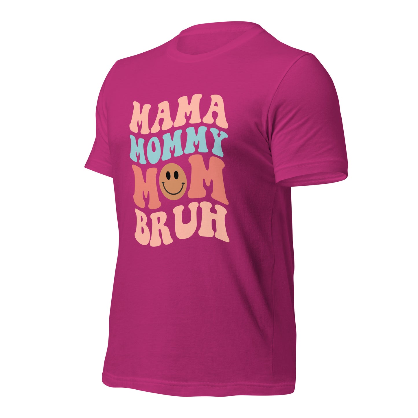 Mama Mom Bruh Soft Organic Cotton Tshirt for Women