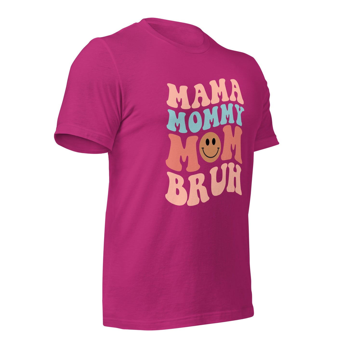 Mama Mom Bruh Soft Organic Cotton Tshirt for Women