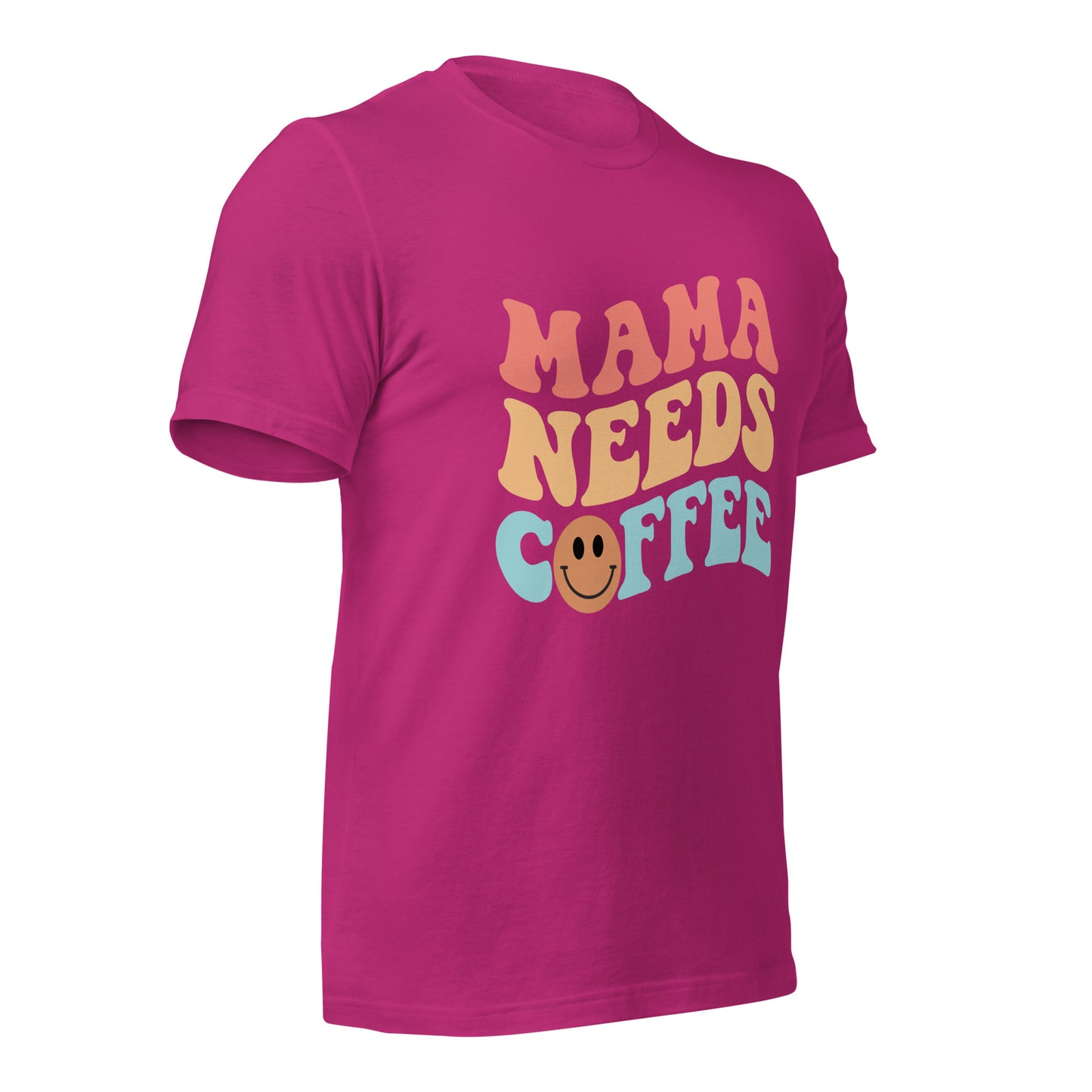 Mama Needs Coffee - Soft Organic Cotton Tshirt for Women