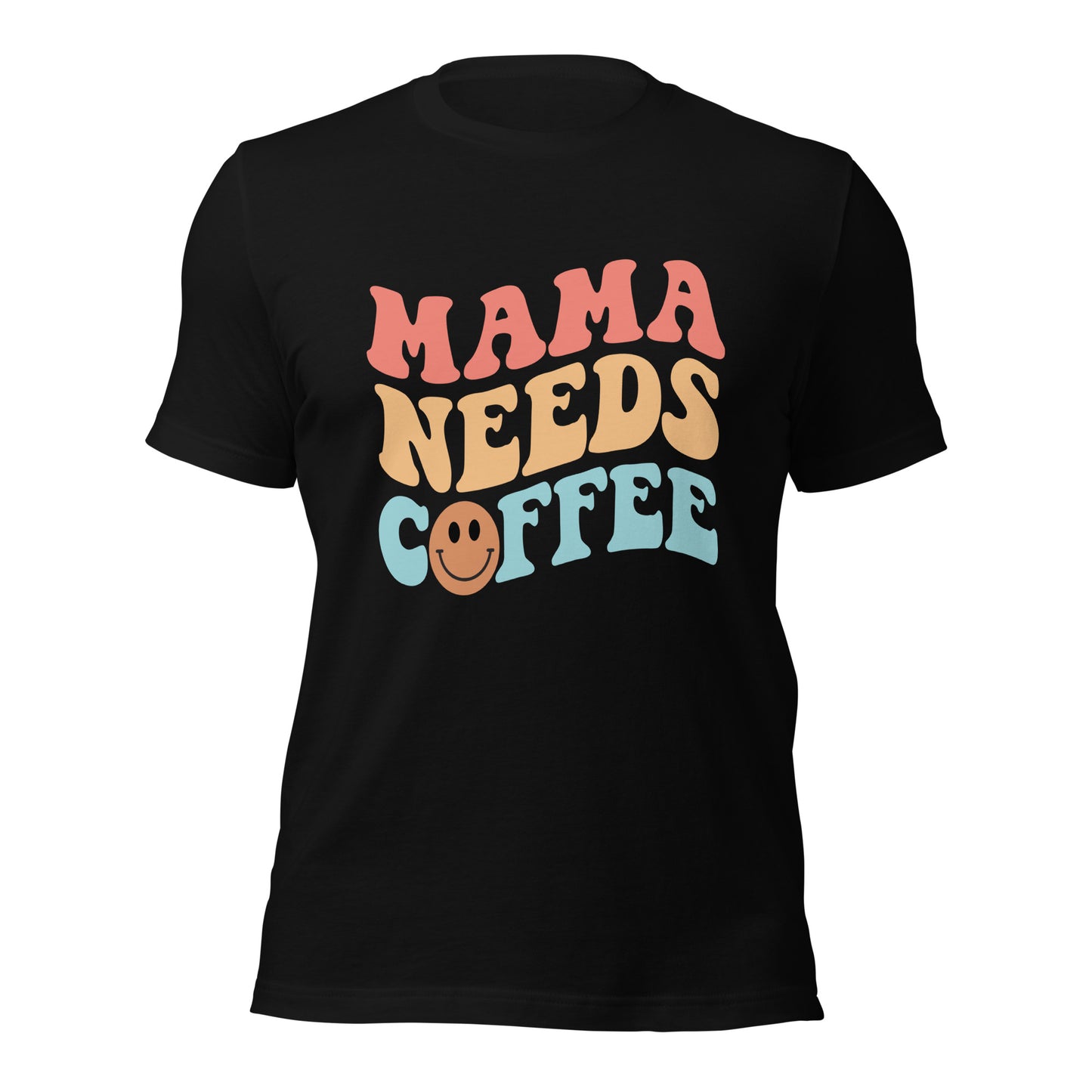 Mama Needs Coffee - Soft Organic Cotton Tshirt for Women