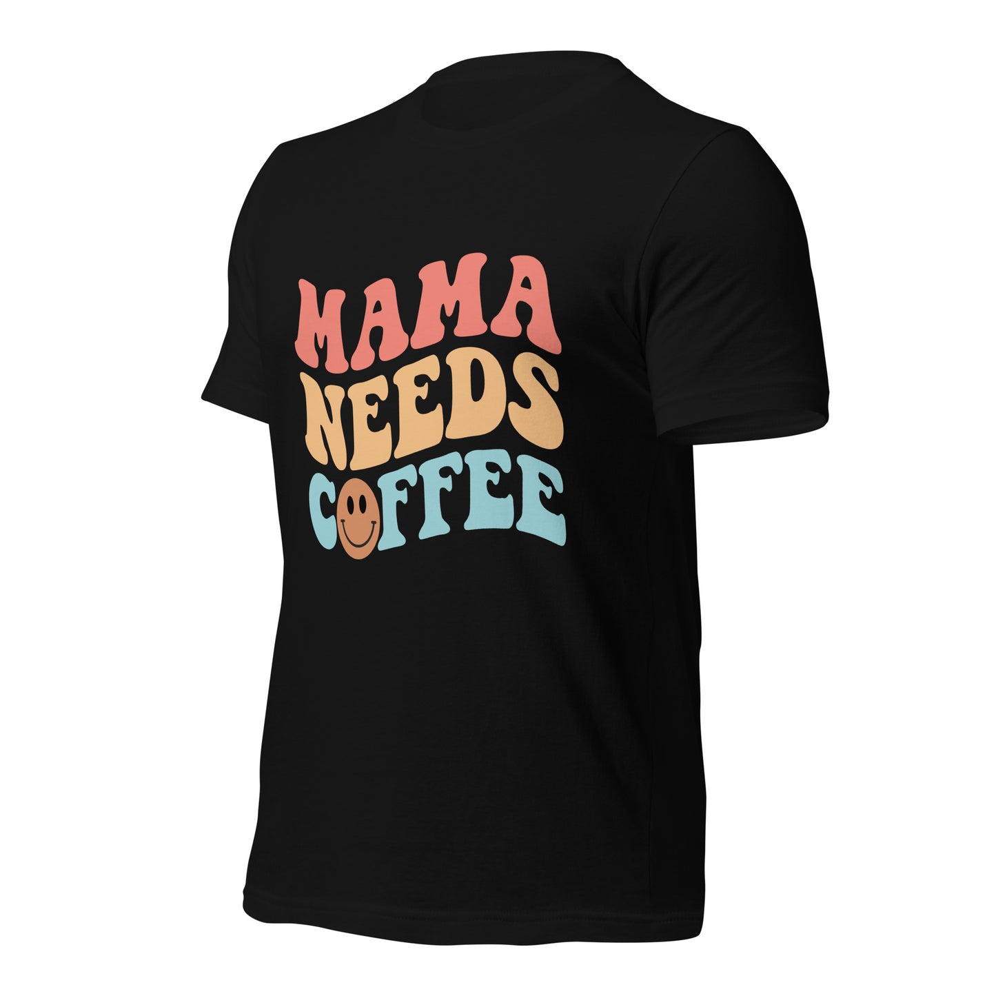 Mama Needs Coffee - Soft Organic Cotton Tshirt for Women