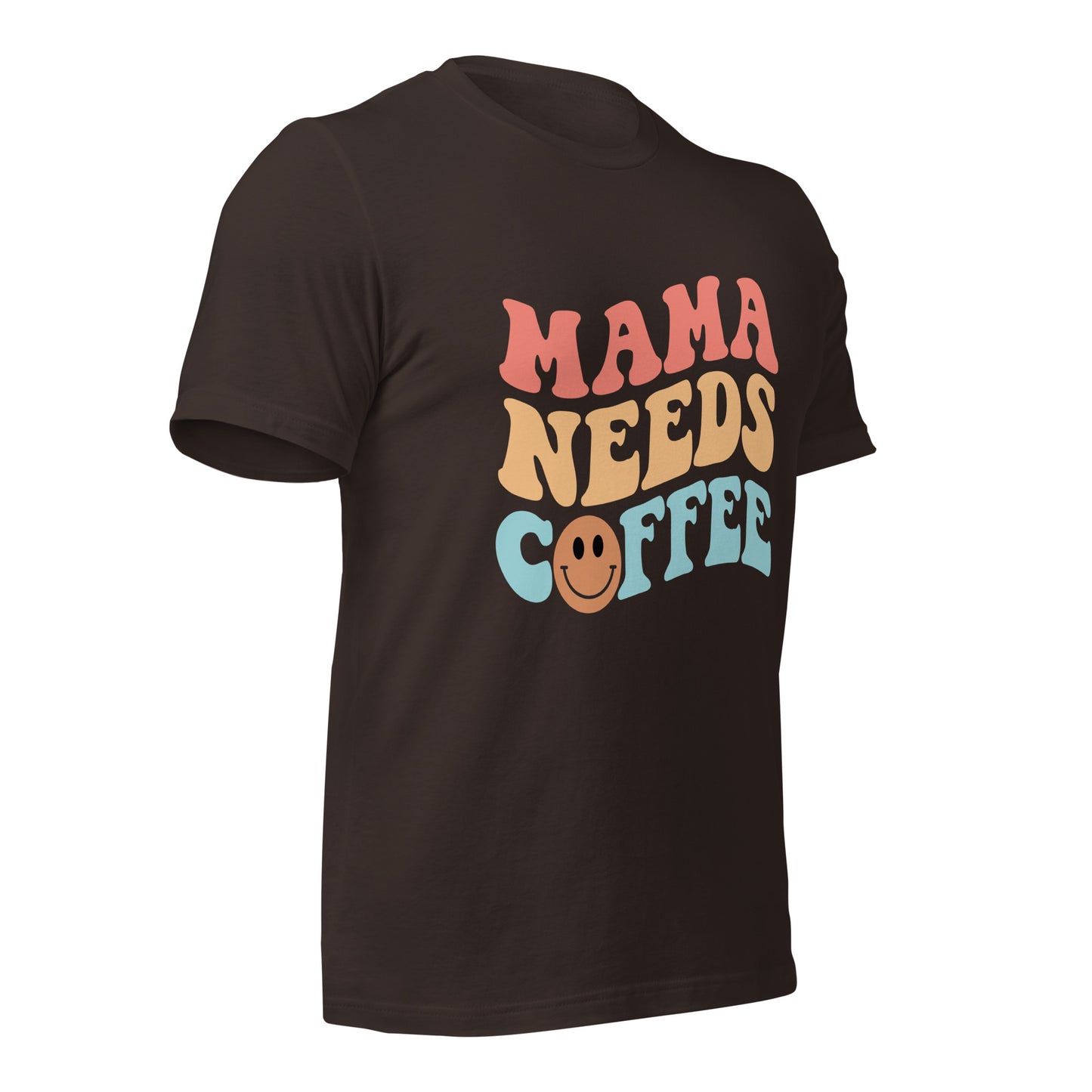 Mama Needs Coffee - Soft Organic Cotton Tshirt for Women