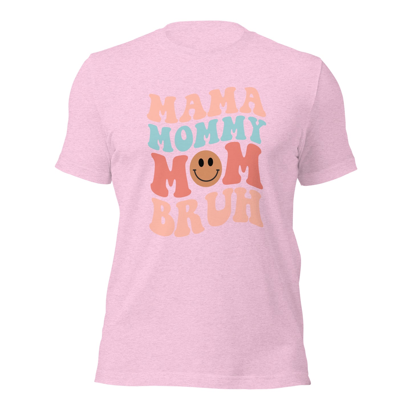 Mama Mom Bruh Soft Organic Cotton Tshirt for Women