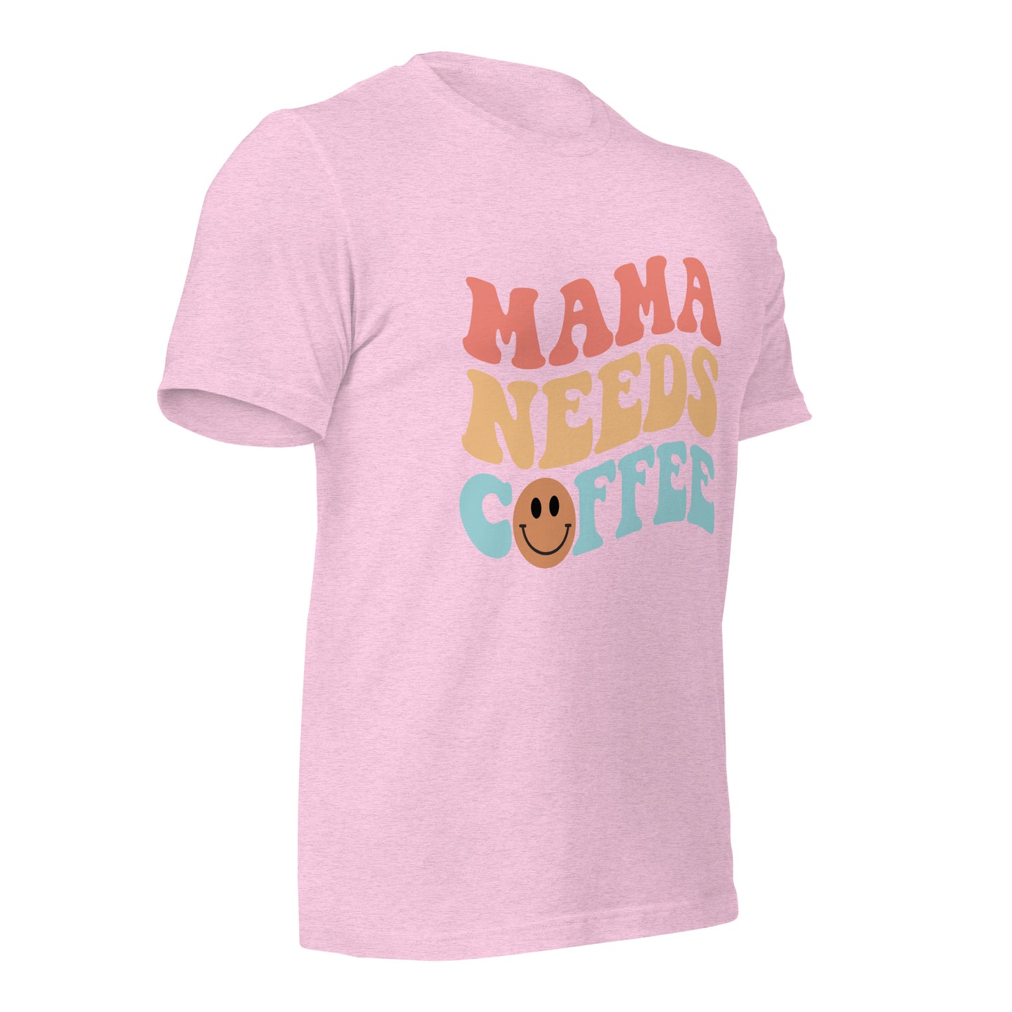 Mama Needs Coffee - Soft Organic Cotton Tshirt for Women