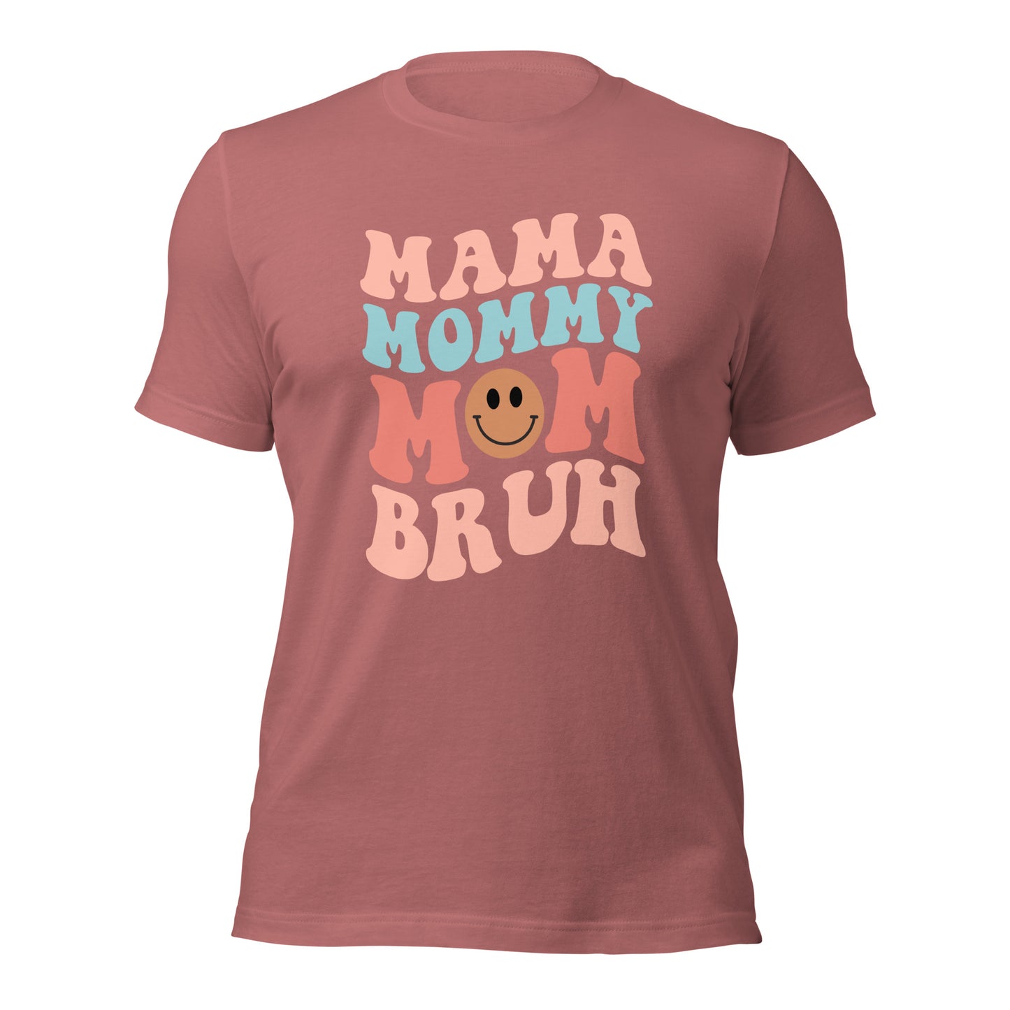 Mama Mom Bruh Soft Organic Cotton Tshirt for Women