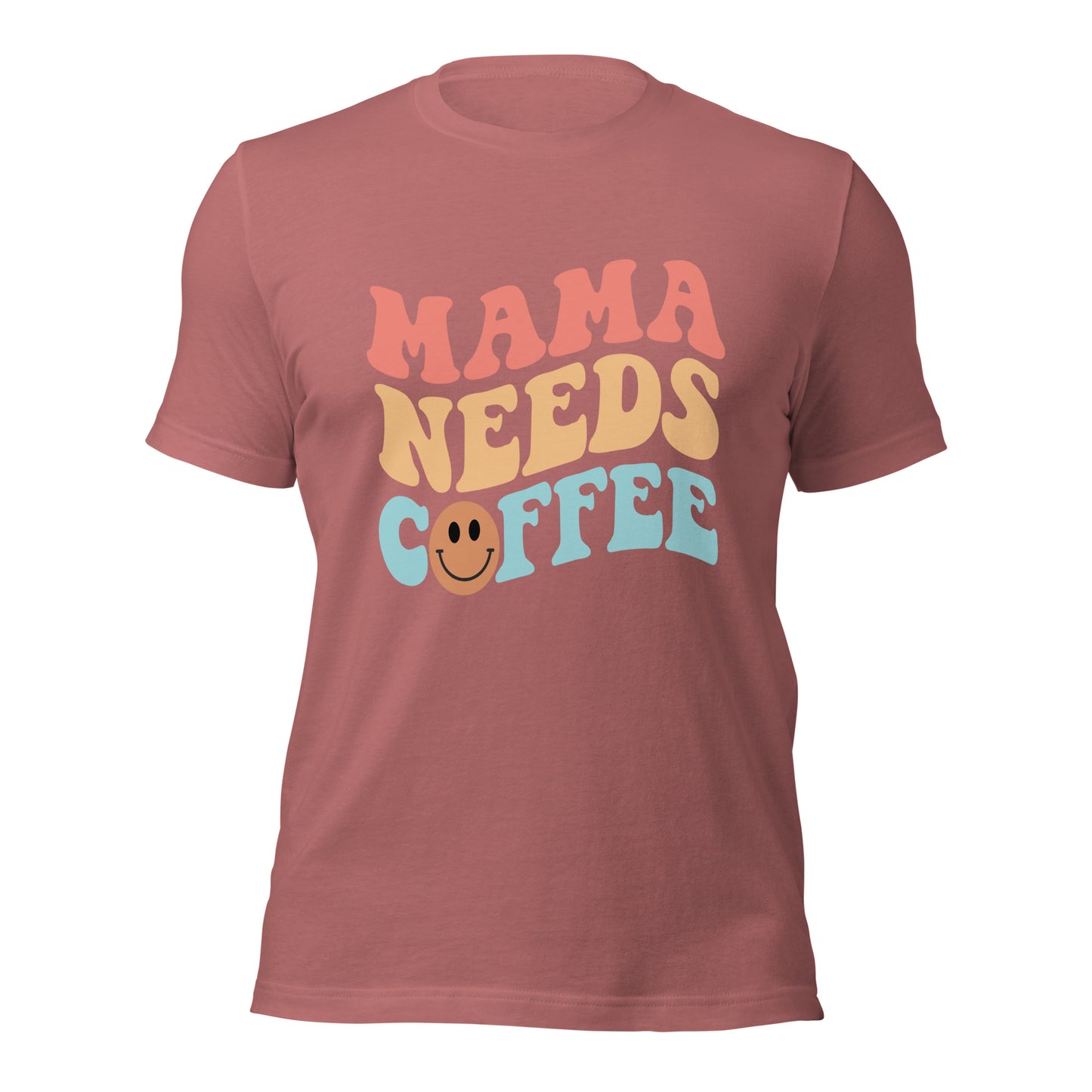 Mama Needs Coffee - Soft Organic Cotton Tshirt for Women