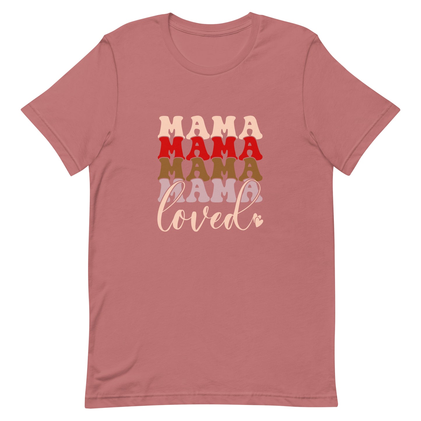 Mama Loved Summer Tshirt for Women