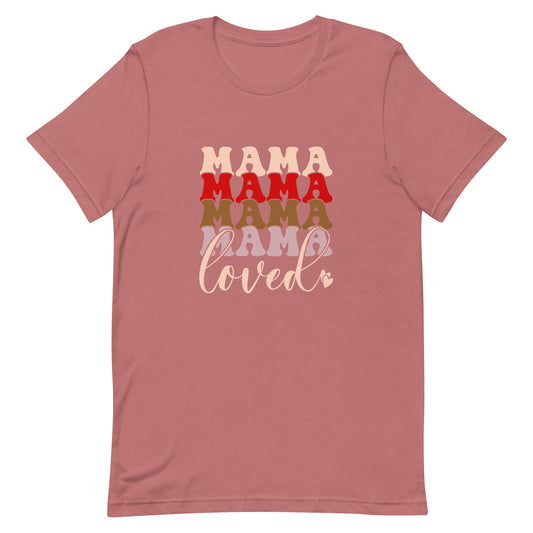 Mama Loved Summer Tshirt for Women