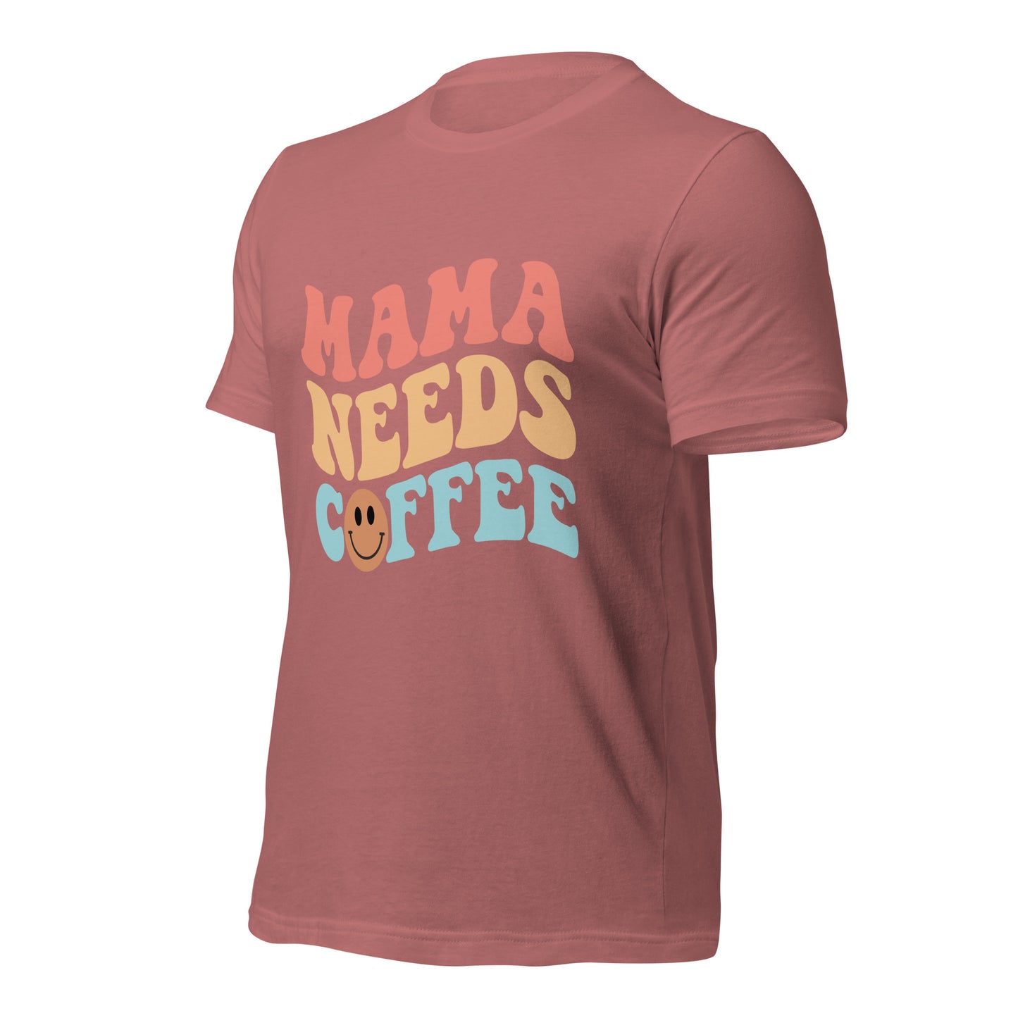 Mama Needs Coffee - Soft Organic Cotton Tshirt for Women