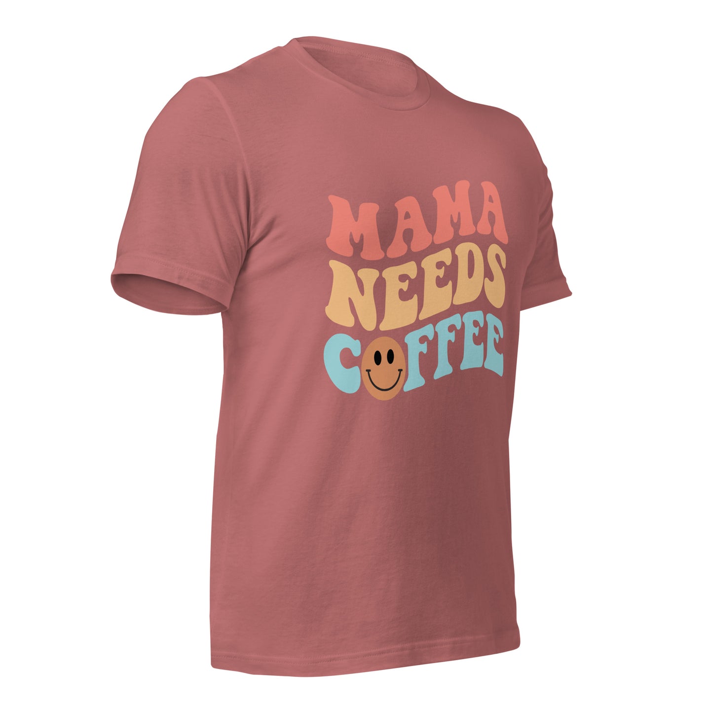 Mama Needs Coffee - Soft Organic Cotton Tshirt for Women