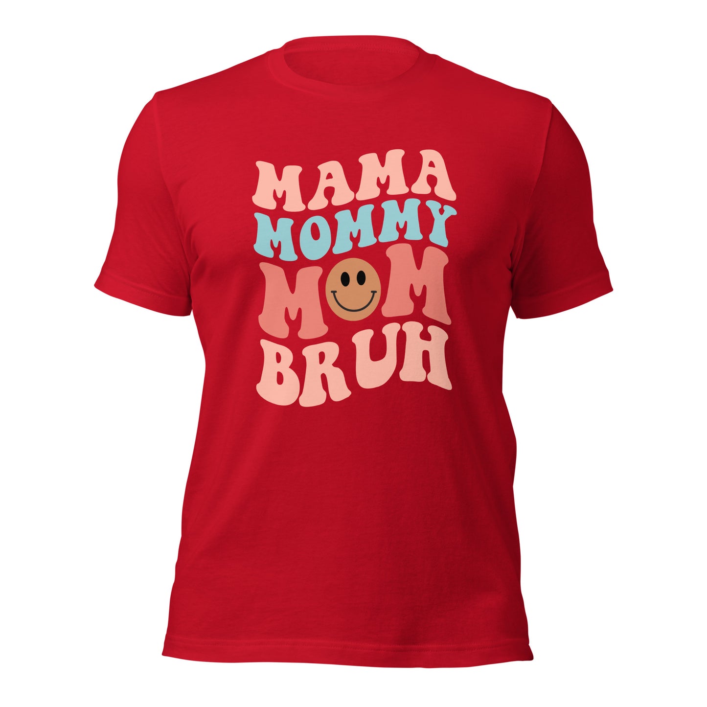 Mama Mom Bruh Soft Organic Cotton Tshirt for Women