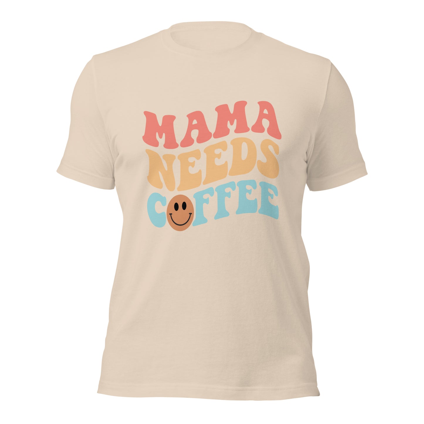 Mama Needs Coffee - Soft Organic Cotton Tshirt for Women