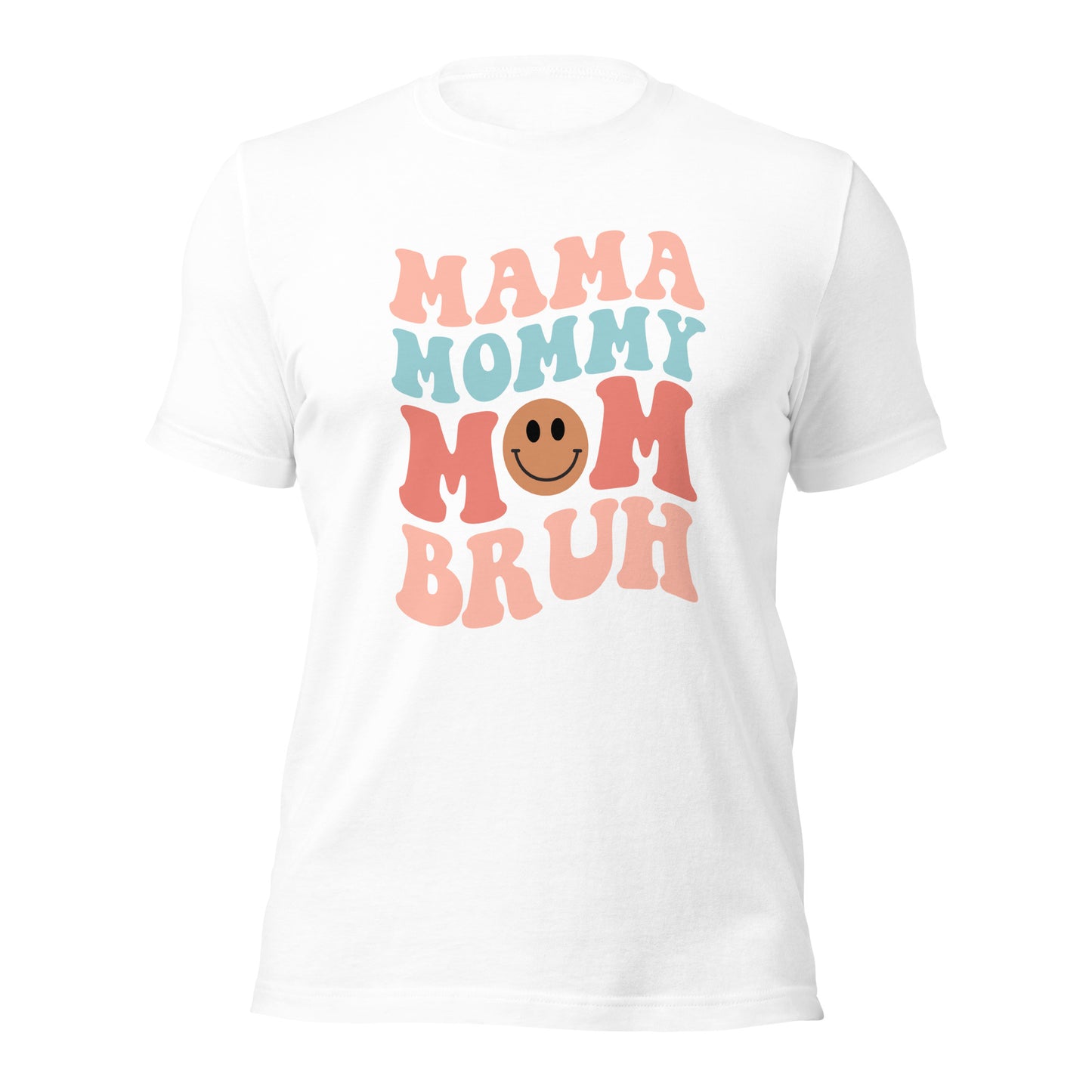 Mama Mom Bruh Soft Organic Cotton Tshirt for Women